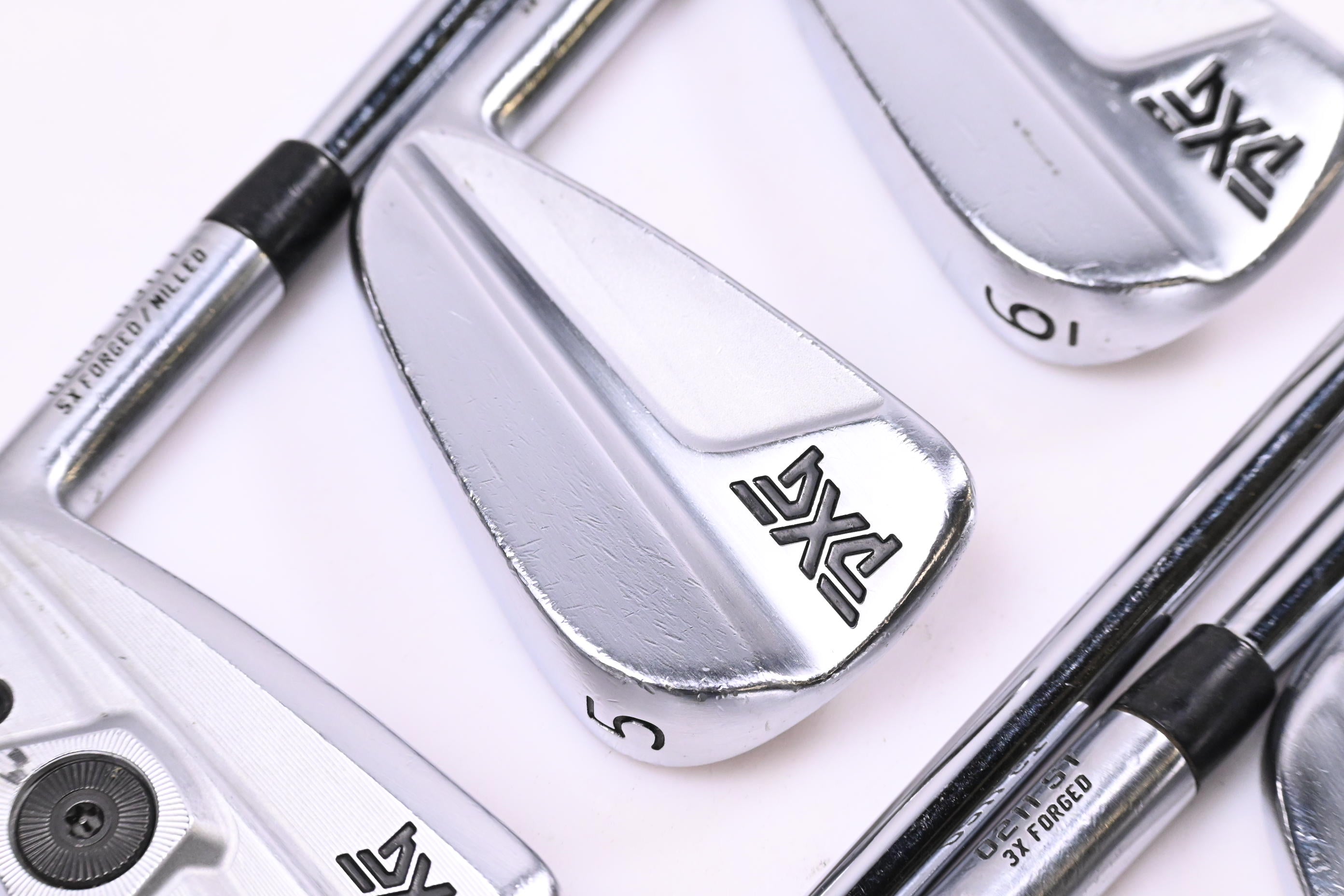 PXG 0311 T Gen4/0211 ST Irons / 4-PW / Stiff Flex KBS $-Taper 120 Shafts
