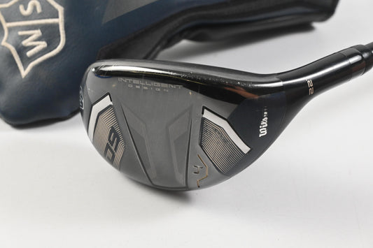 Wilson D9 #4 Hybrid / 22 Degree / Regular Flex Tensei AV White 60 Shaft