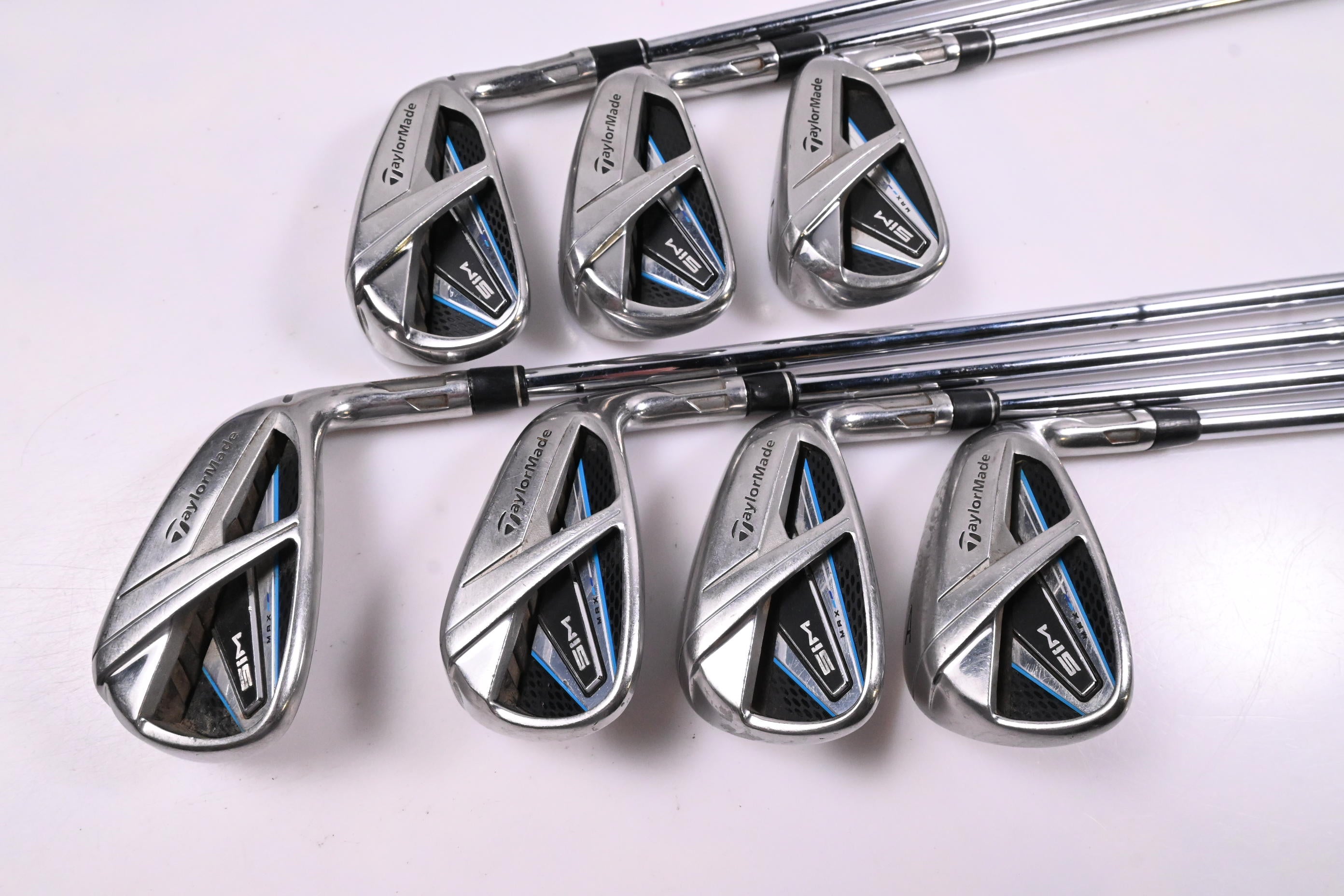 Taylormade SIM Max Irons / 5-PW+GW / Regular Flex Steel Shafts