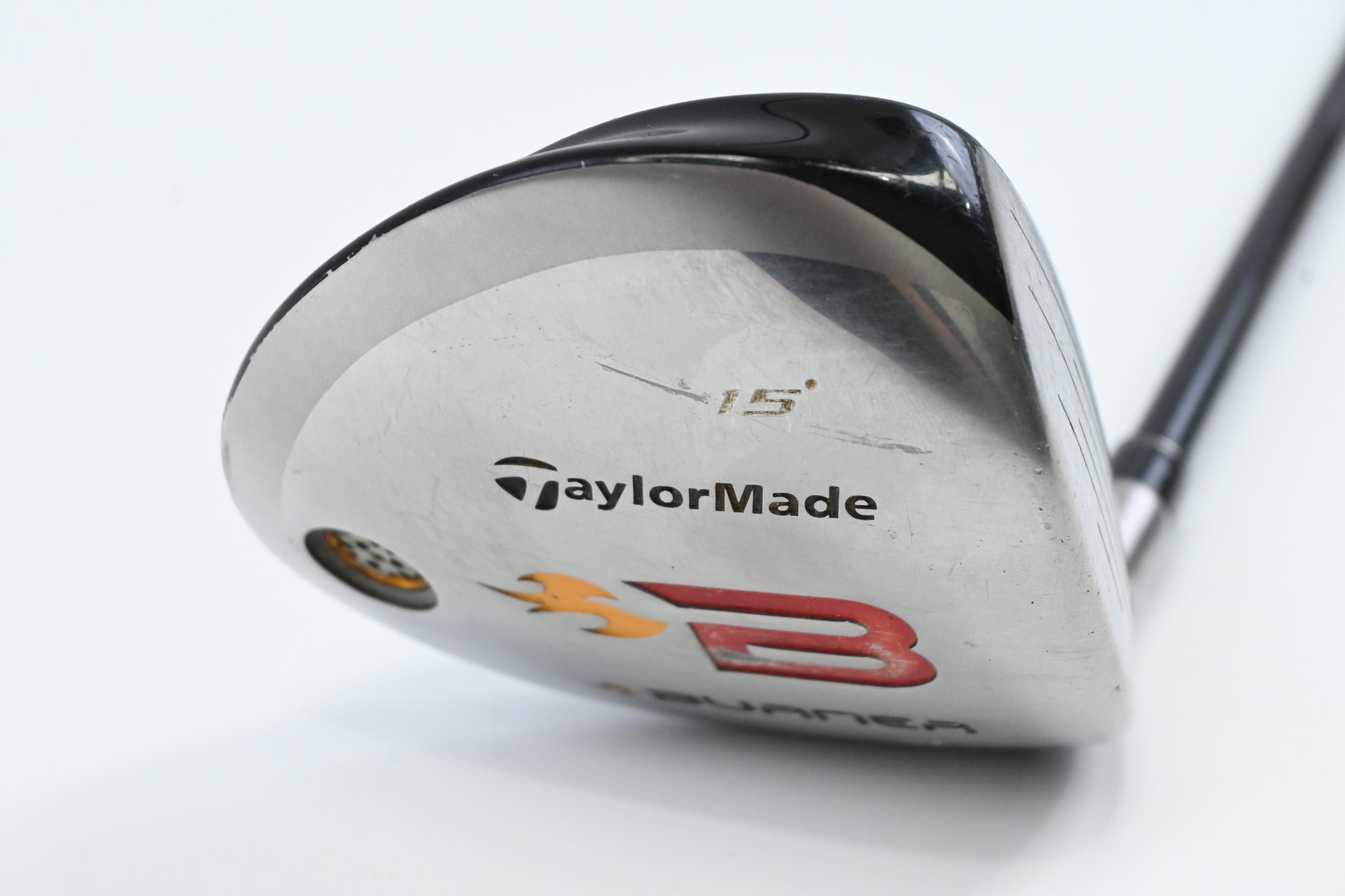 Taylormade Burner 2008 #3 Wood / 15 Degree / Stiff Flex Taylormade Reax 49 Shaft