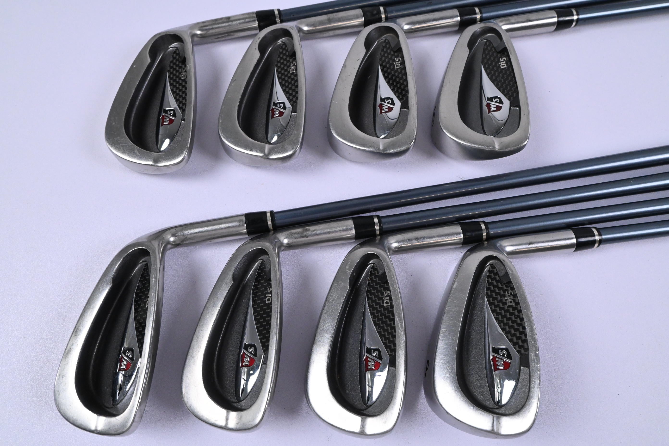 Wilson Di5 Irons / 3-PW / Stiff Flex UST NanoTech 370 Shafts