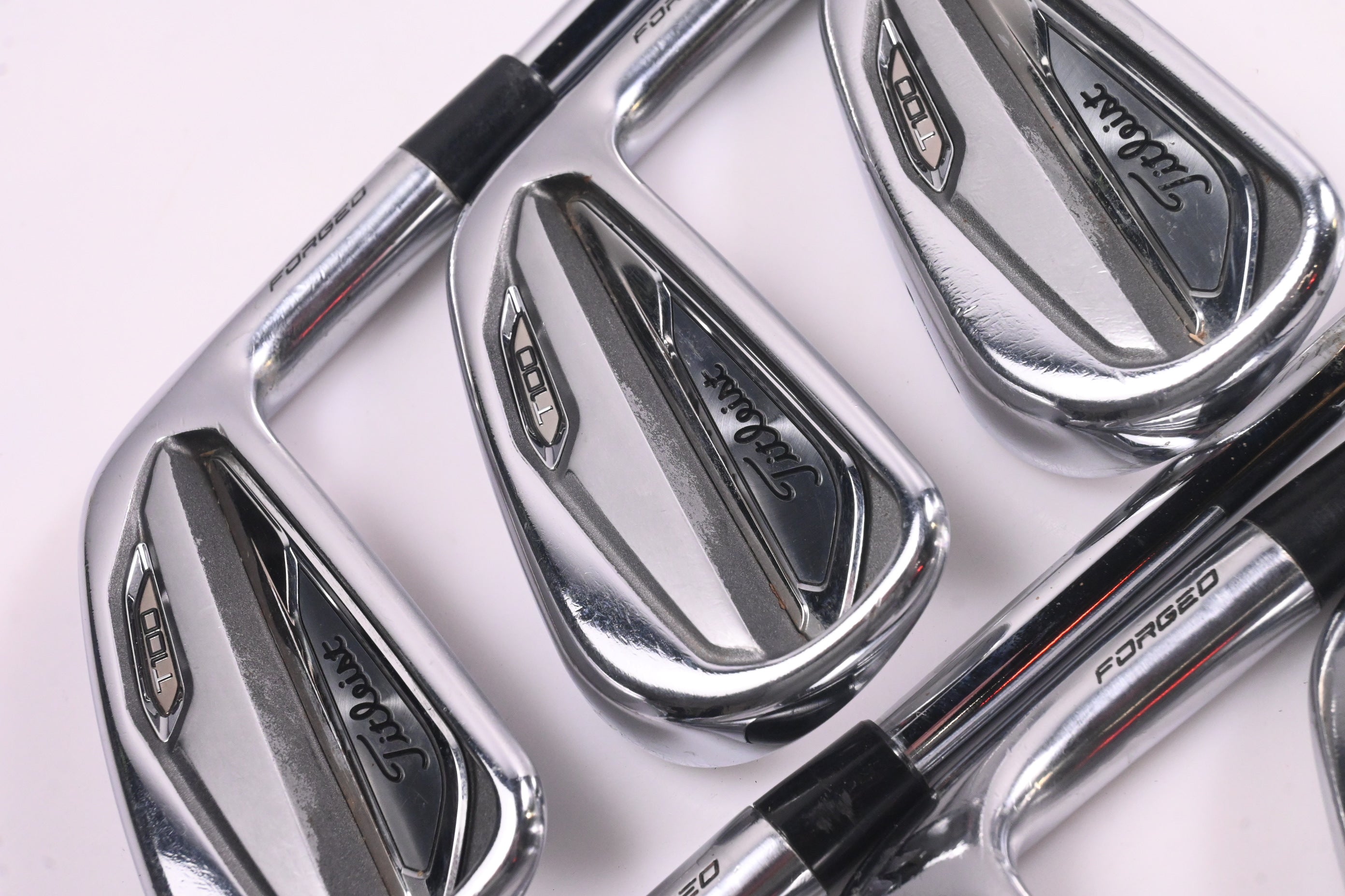Titleist T100 2019 Irons / 5-PW / Stiff Flex KBS $-Taper Lite 100 Shafts