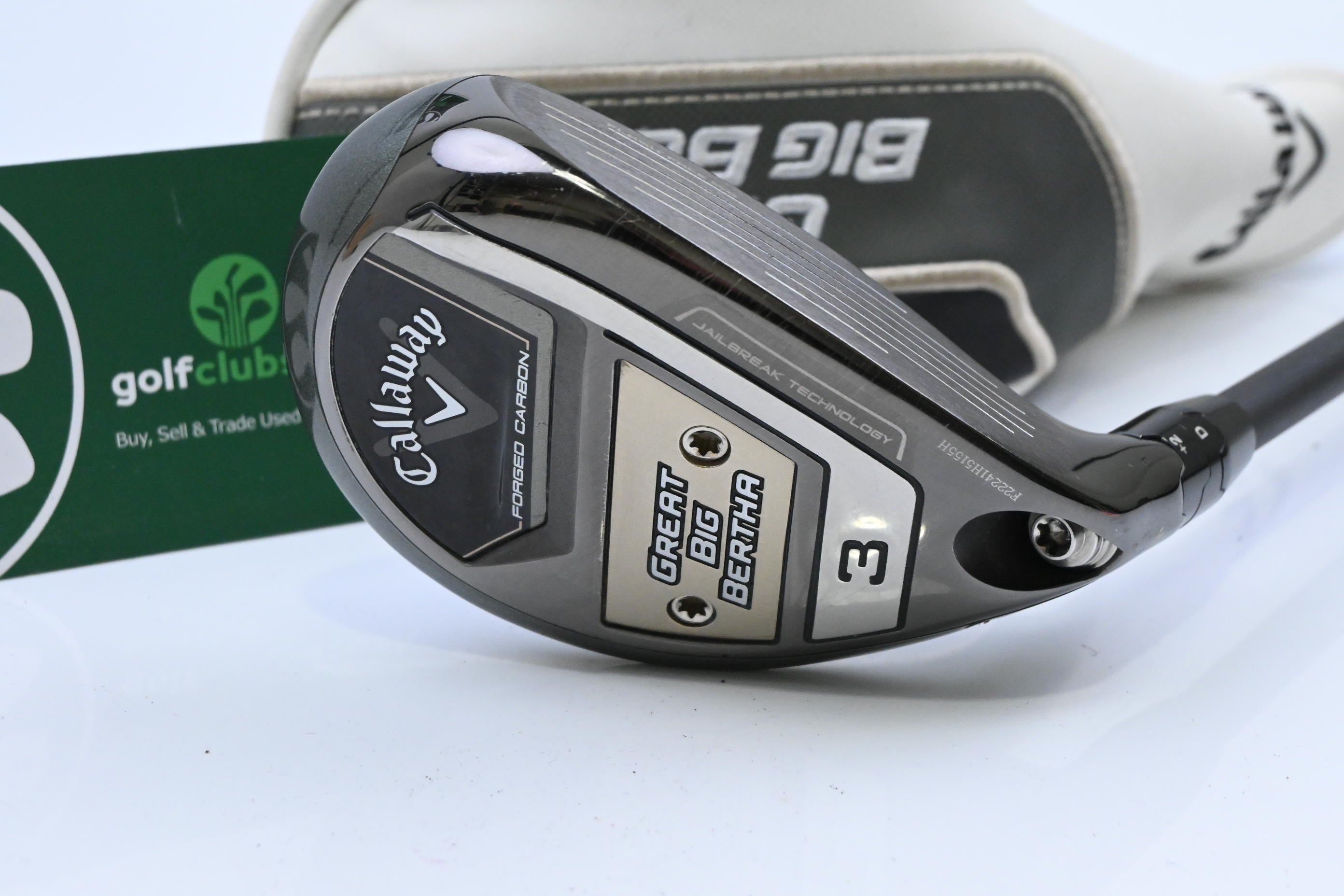 Callaway Great Big Bertha 2023 #3 Hybrid / 18 Degree / Stiff Flex Aldila RIP 85