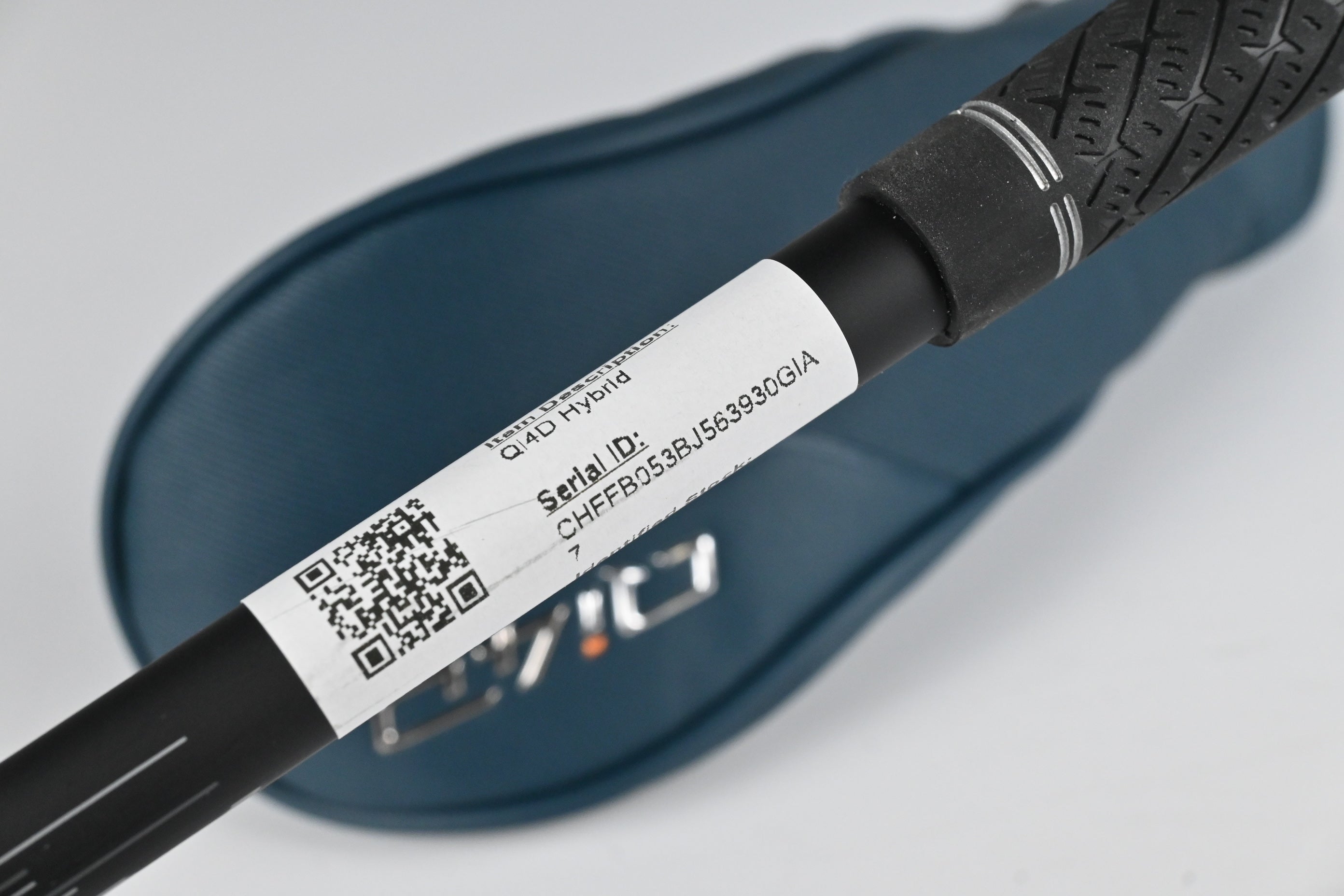 Taylormade Qi4D #4 Hybrid / 22 Degree / Stiff Flex KBS Reax 75 Shaft