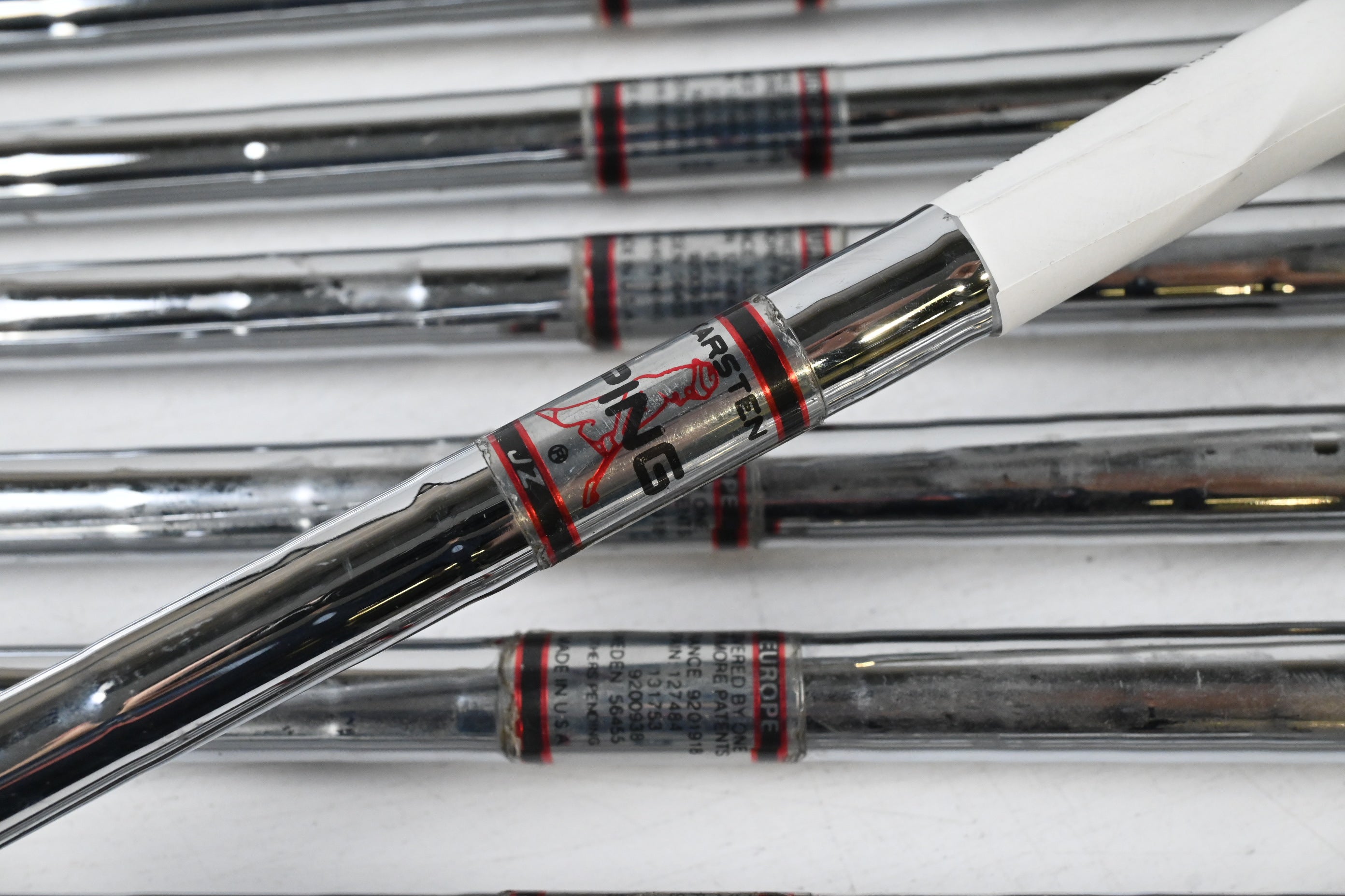 Ping ISI-K Irons / 3-PW+SW / Orange Dot / Stiff Flex Ping JZ Shafts