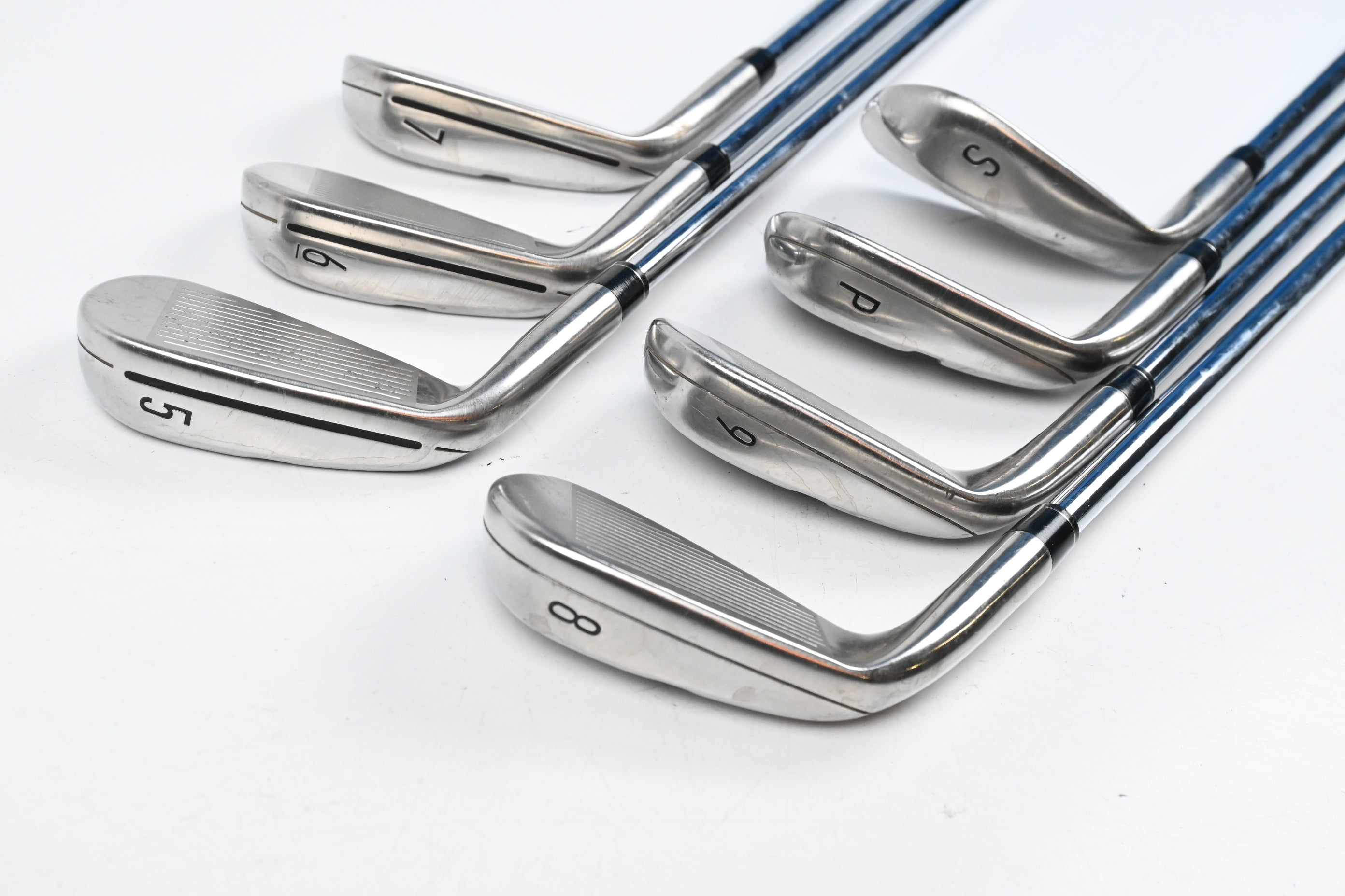 Taylormade M4 Irons / 5-PW+SW / Regular Flex KBS MAX 85 Shafts