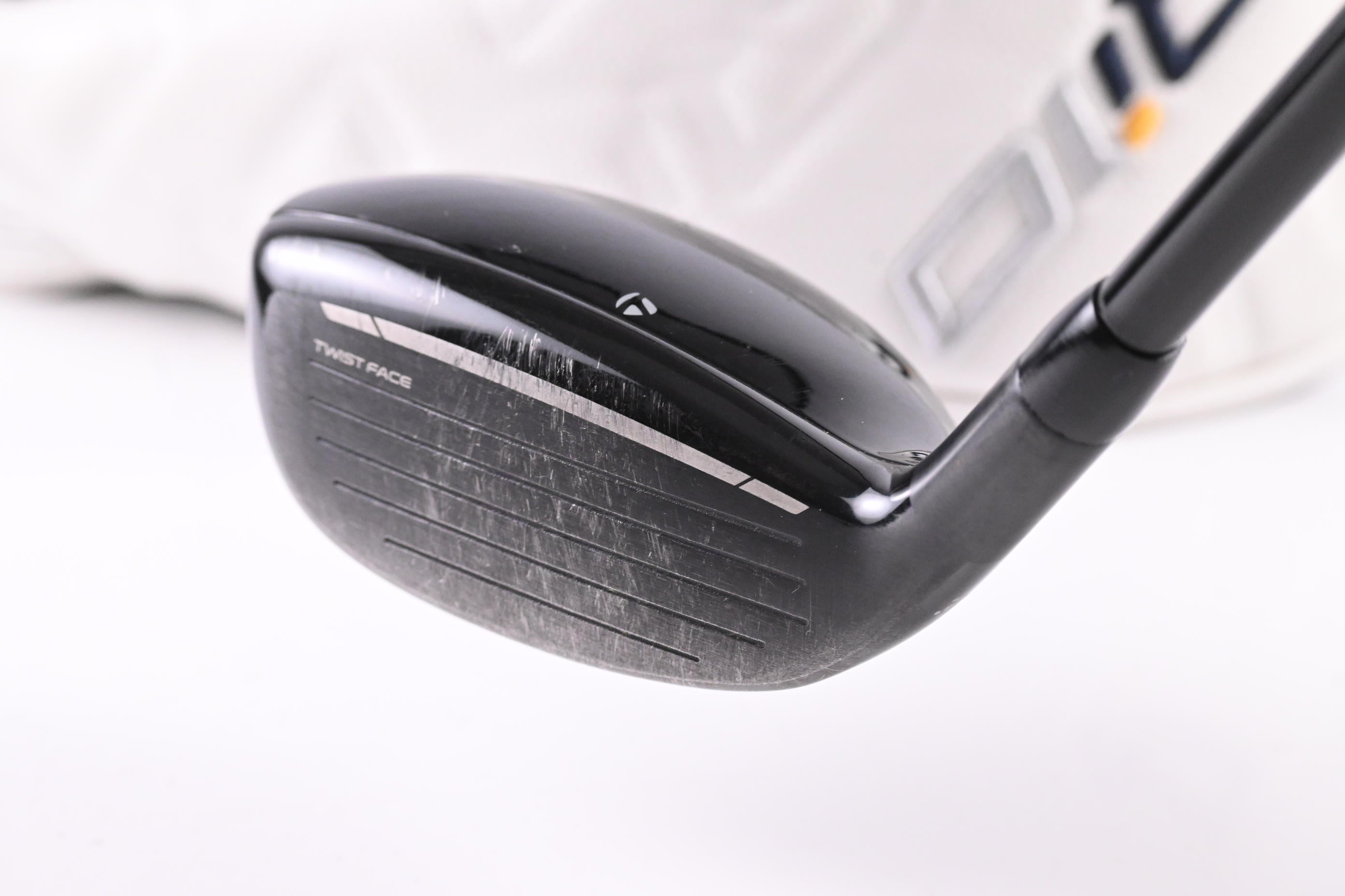 Taylormade Qi10 #4 Hybrid / 22 Degree / Stiff Flex HZRDUS GEN4 Black 90 Shaft