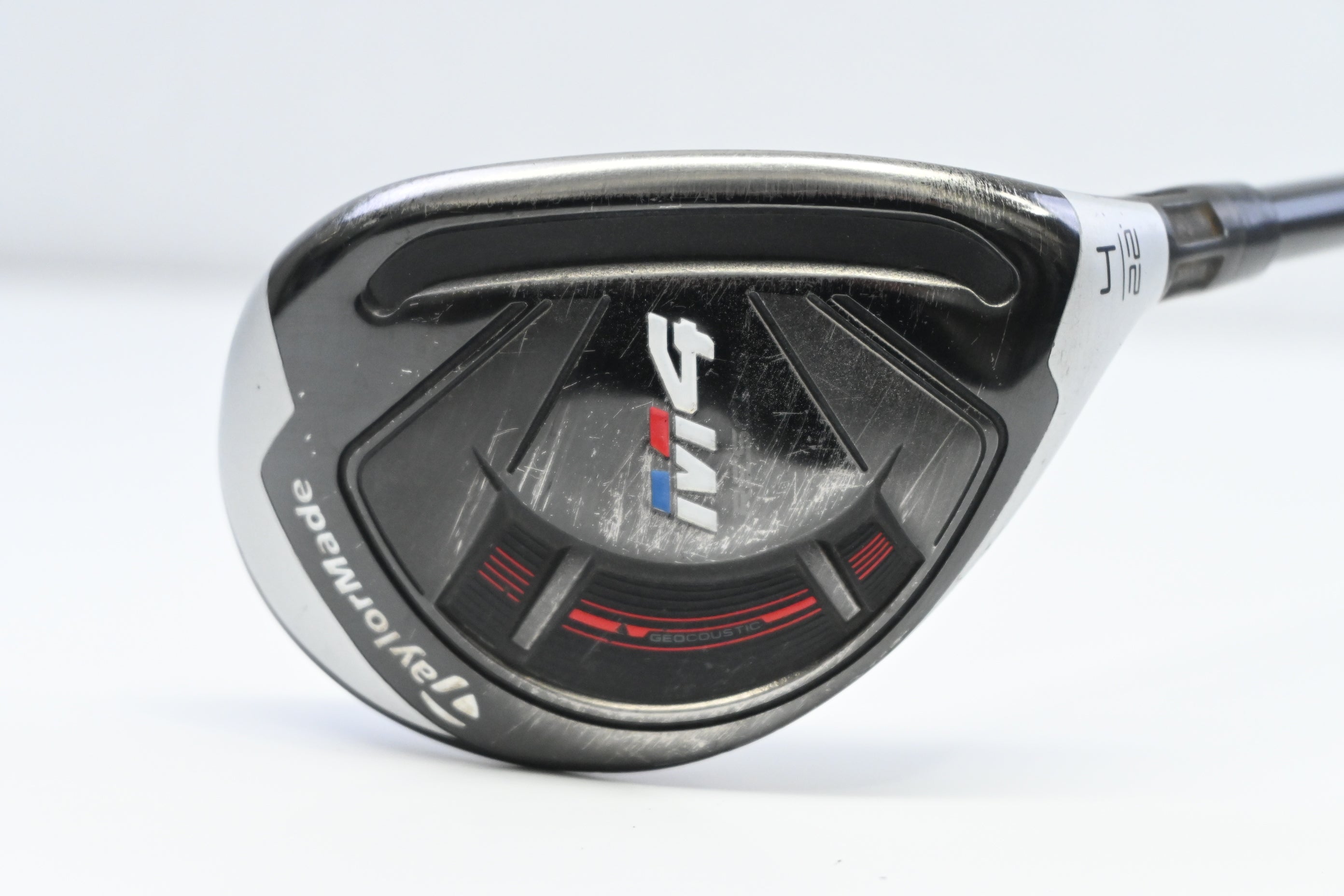 Taylormade M4 #4 Hybrid / 22 Degree / Regular Flex Fujikura Atmos Red 6 Shaft