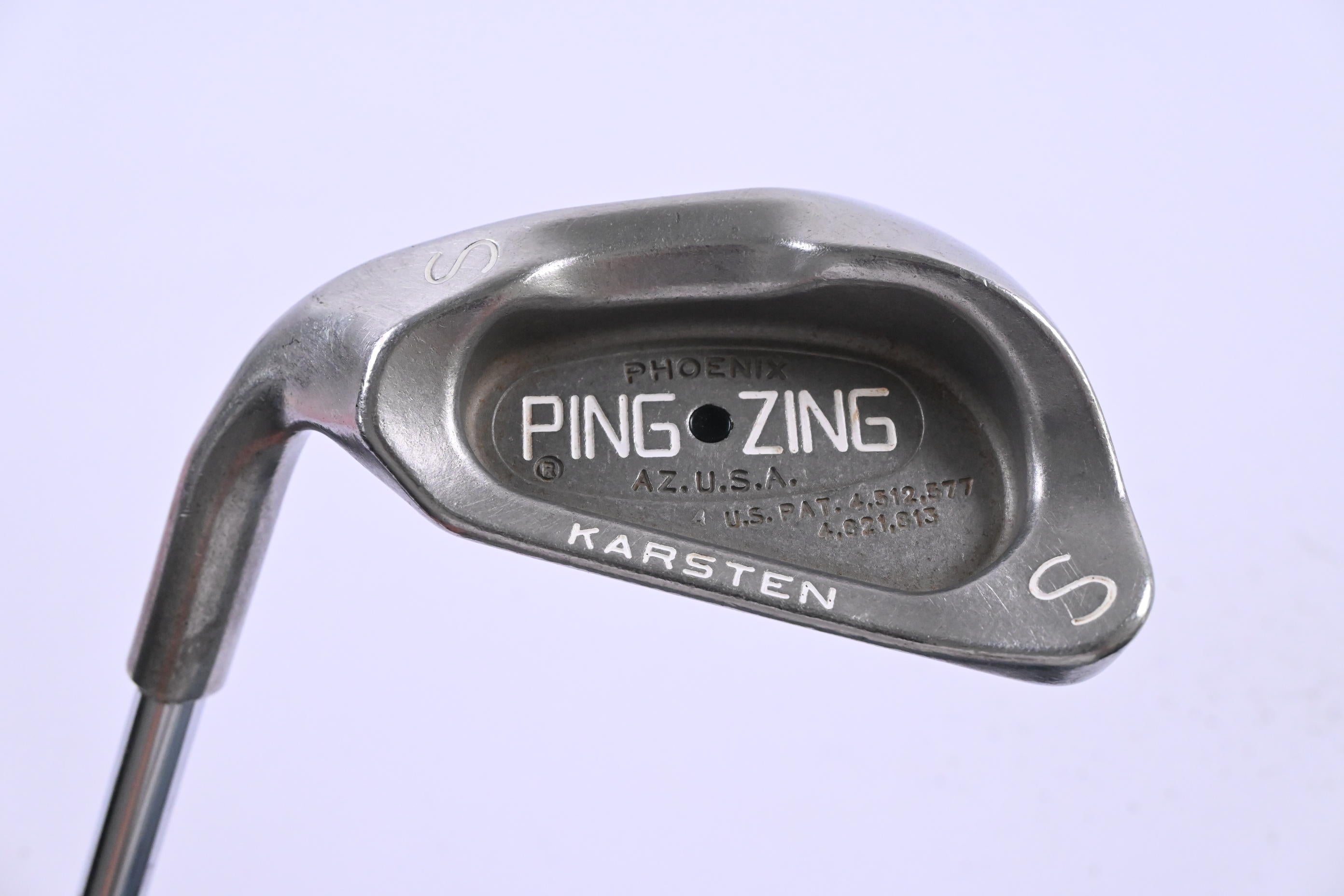 Left Hand Ping Zing Sand Wedge / 52 Degree / Black Dot / Stiff Flex Ping Shaft