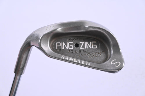 Left Hand Ping Zing Sand Wedge / 52 Degree / Black Dot / Stiff Flex Ping Shaft