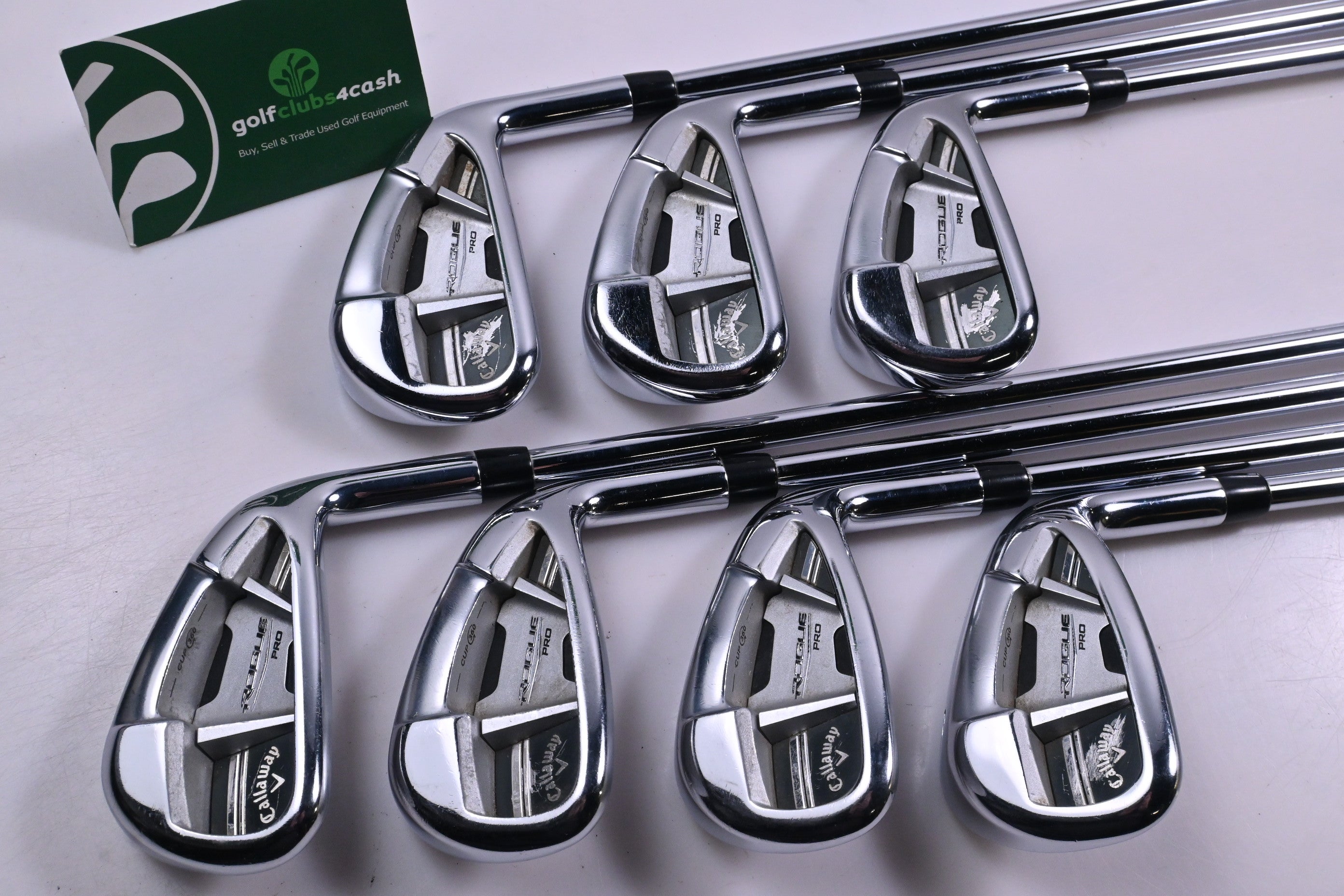 Callaway Rogue Pro Irons / 4-PW / Stiff Flex XP ST15 105 S300 Shafts