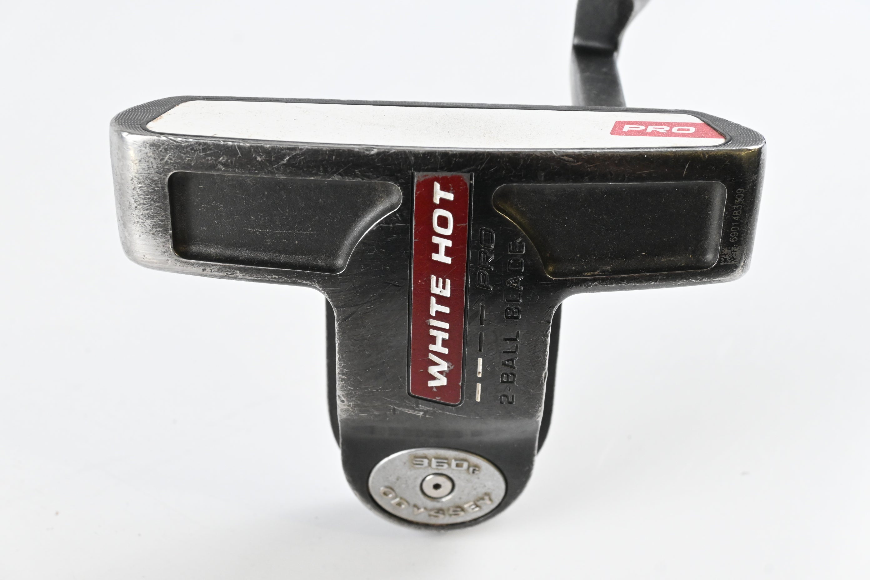 Odyssey White Hot Pro Black 2-Ball Blade Putter / 35 Inch