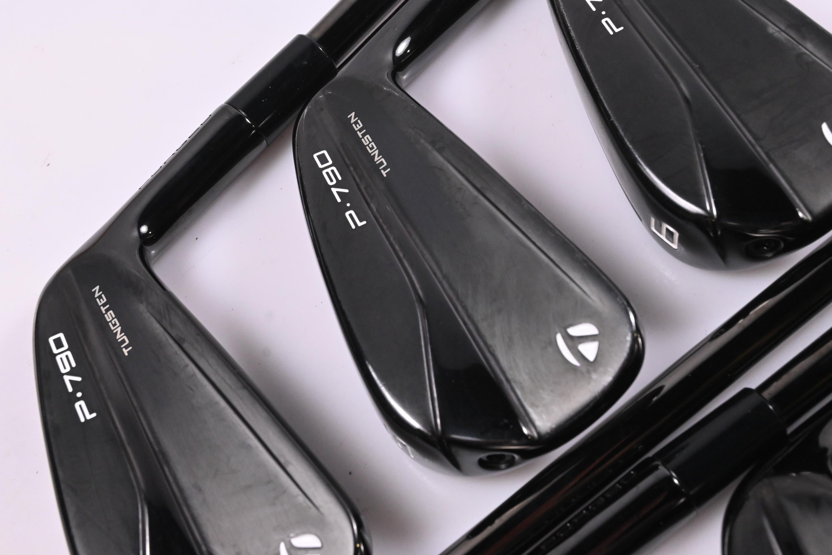 Taylormade P790 Phantom Black Irons / 4-PW / Stiff Flex KBS Tour Lite Shafts
