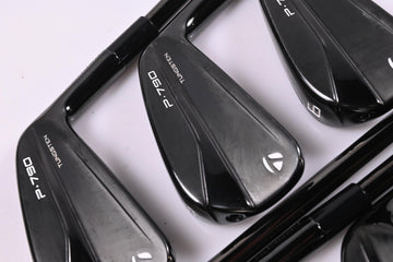 Taylormade P790 Phantom Black Irons / 4-PW / Stiff Flex KBS Tour Lite Shafts