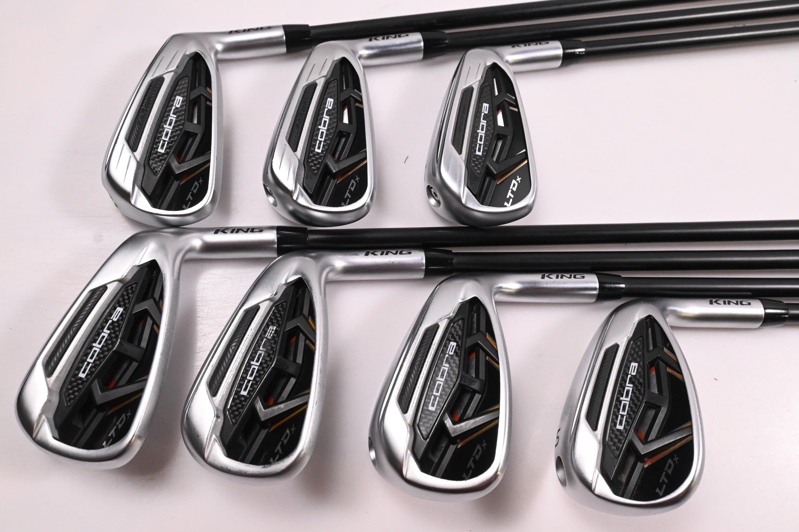 Cobra LTDx Irons / 5-PW+SW / Regular Flex KBS PGI 75 Shafts