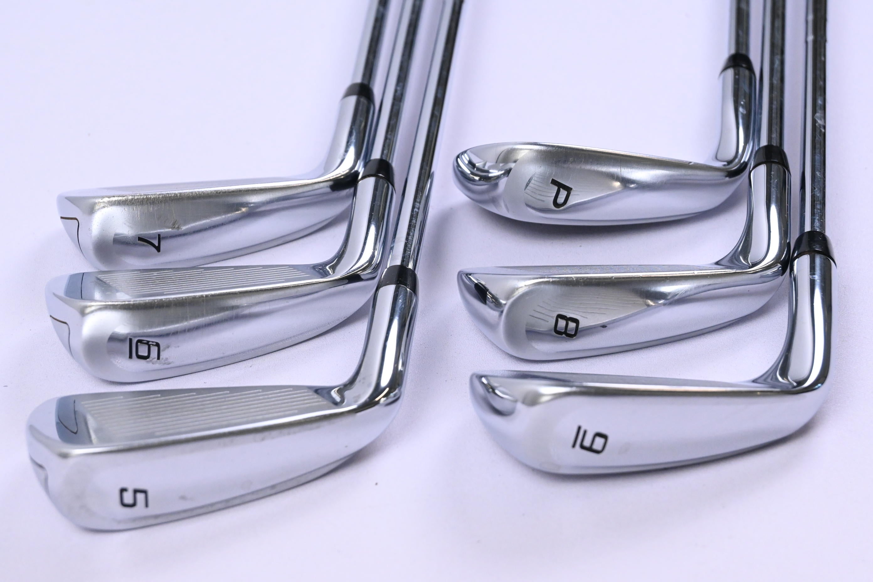 Cobra King F9 Irons / 5-PW / Stiff Flex KBS Tour 90 Shafts
