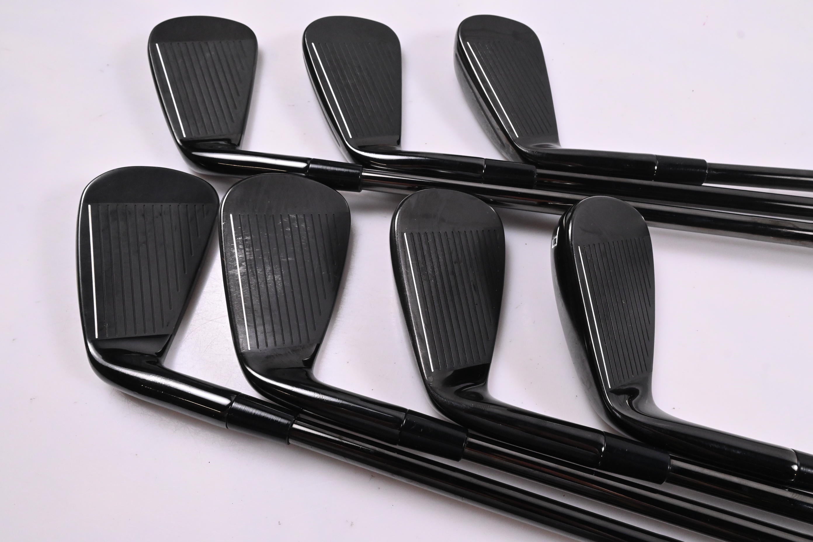 Taylormade P790 Phantom Black Irons / 4-PW / Stiff Flex KBS Tour Lite Shafts