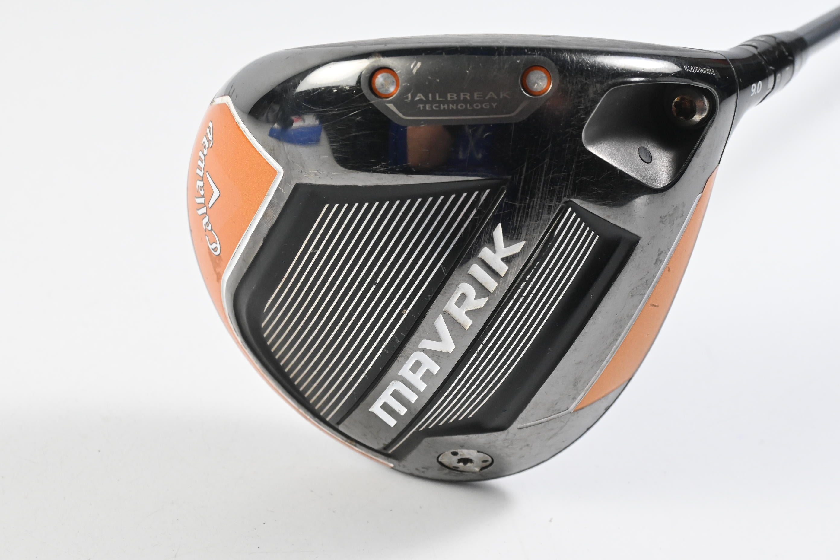 Callaway Mavrik Driver / 9 Degree / Stiff Flex HZRDUS Orange T800 55 Shaft
