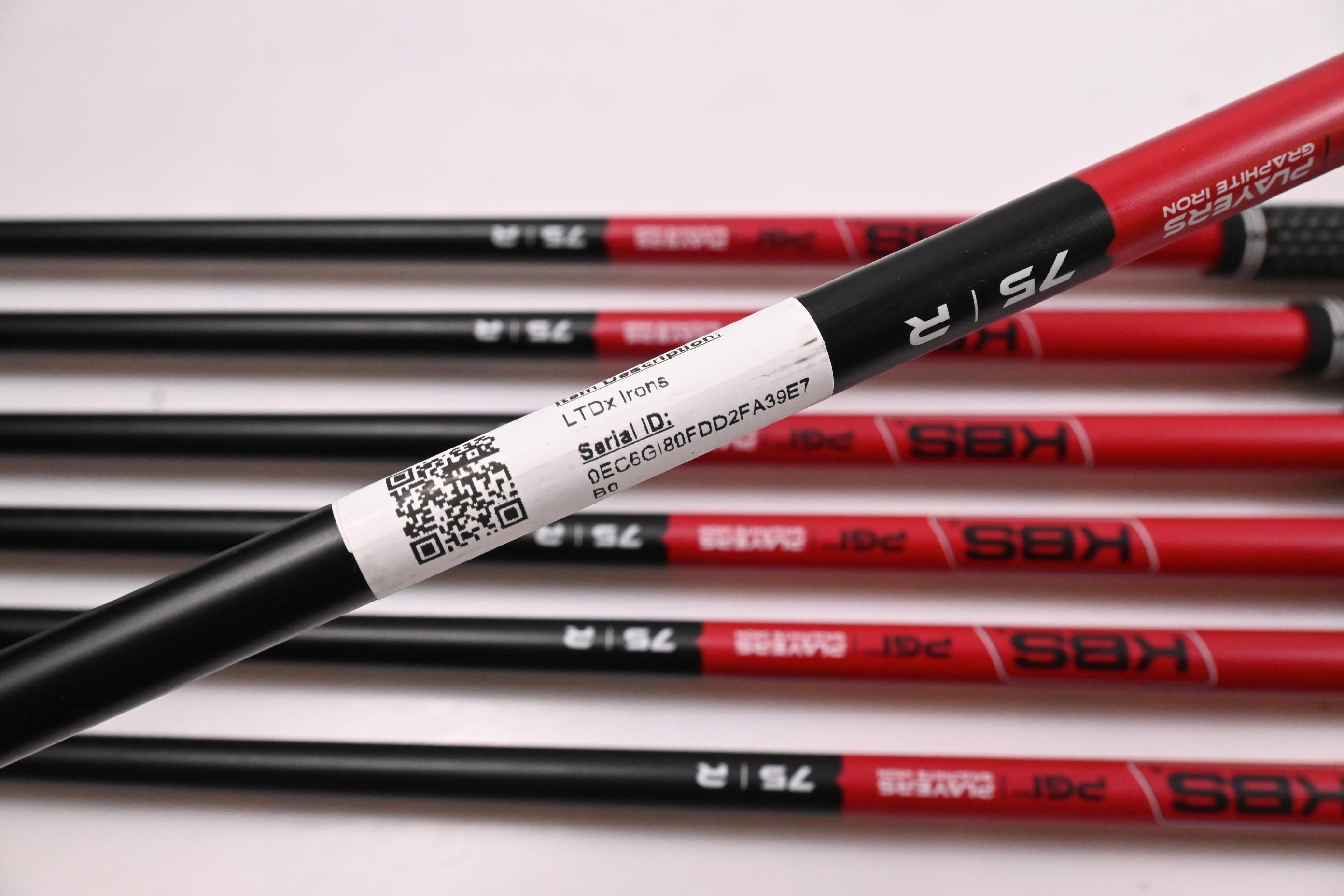 Cobra LTDx Irons / 5-PW+SW / Regular Flex KBS PGI 75 Shafts