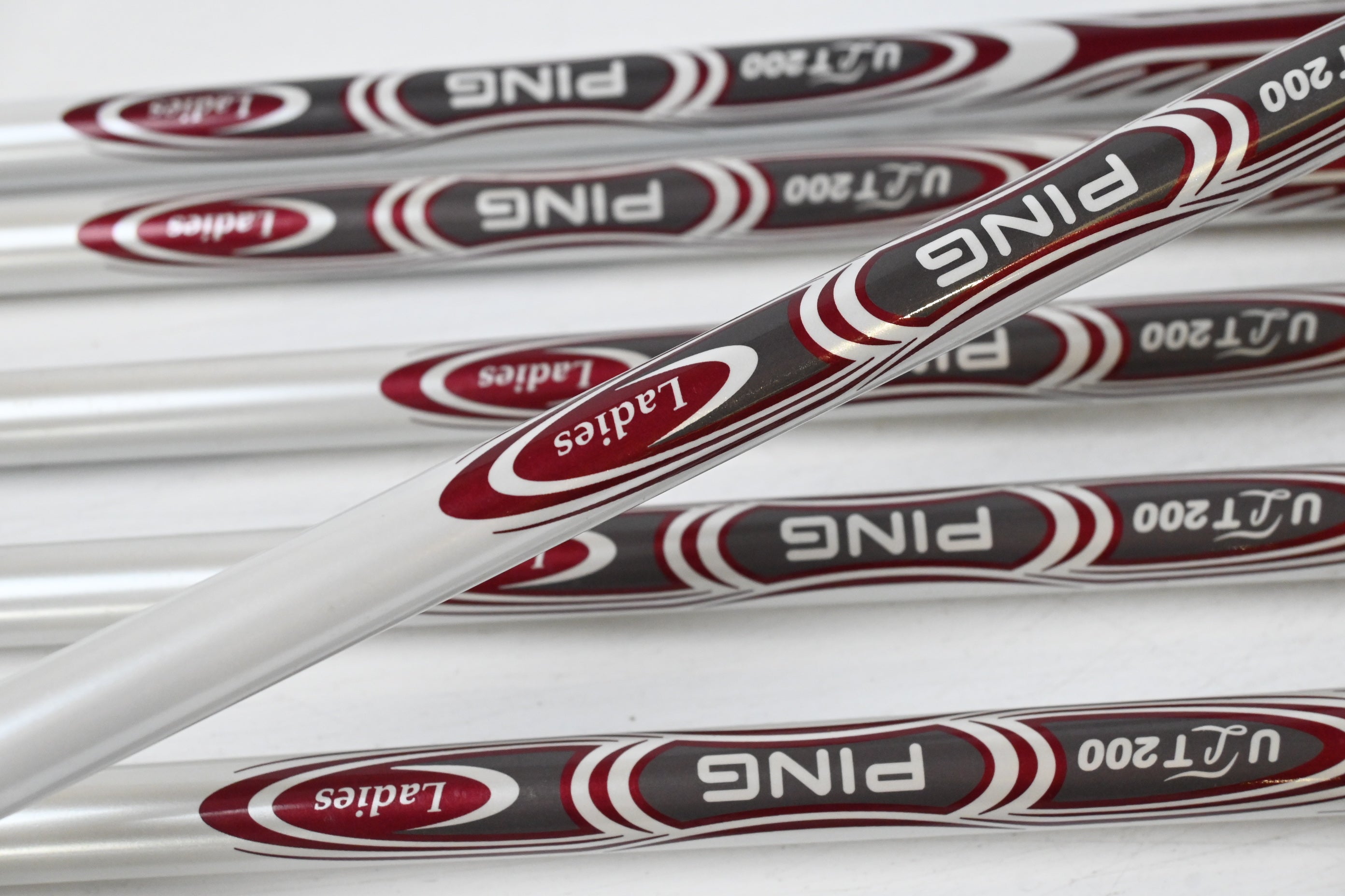 Ladies Ping Faith Hybrid Combo Irons / 5-6H+7-PW+SW / Red Dot / Ladies Flex Ping