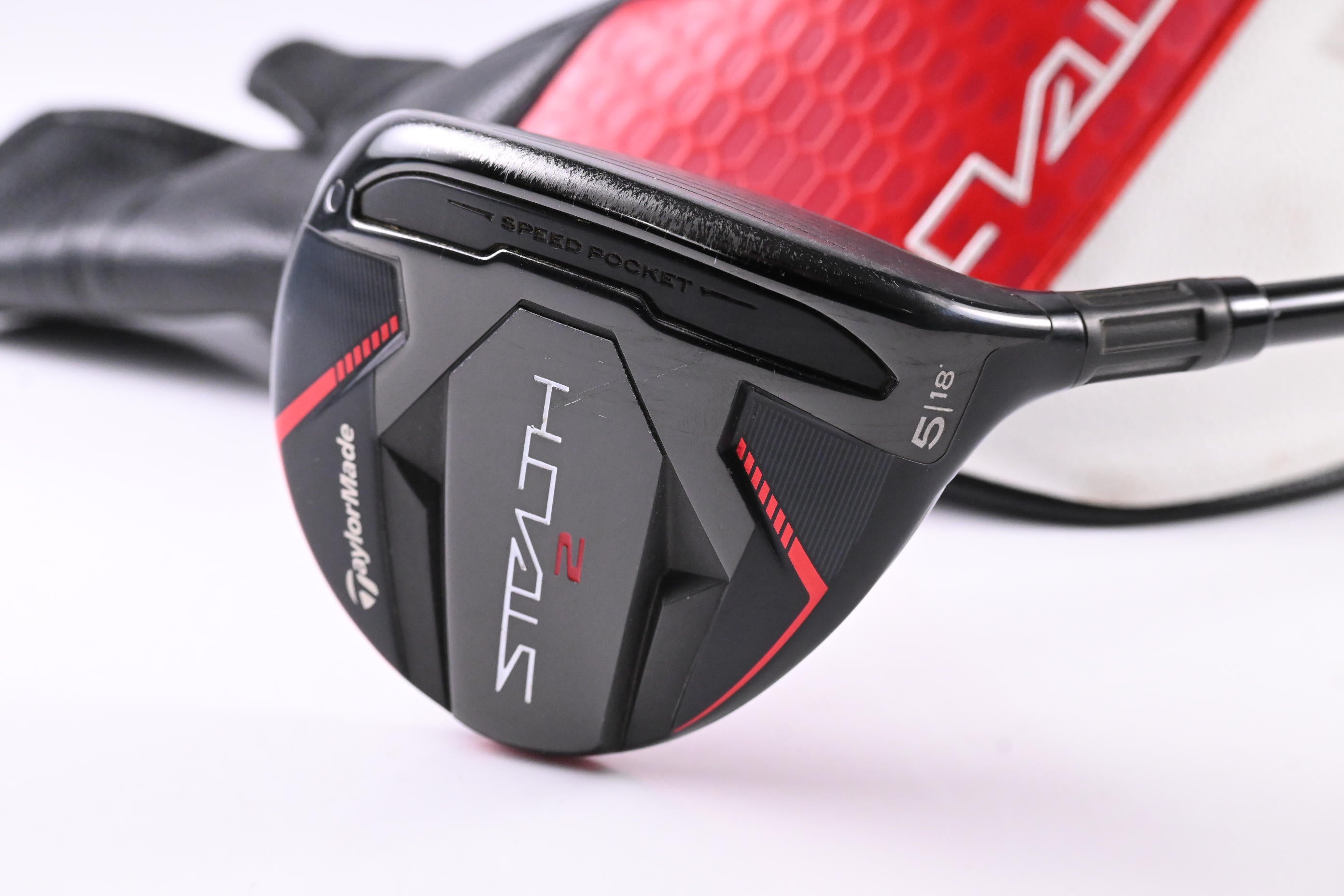 Taylormade Stealth 2 #5 Wood / 18 Degree / Stiff Flex Ventus TR Red 6 Shaft
