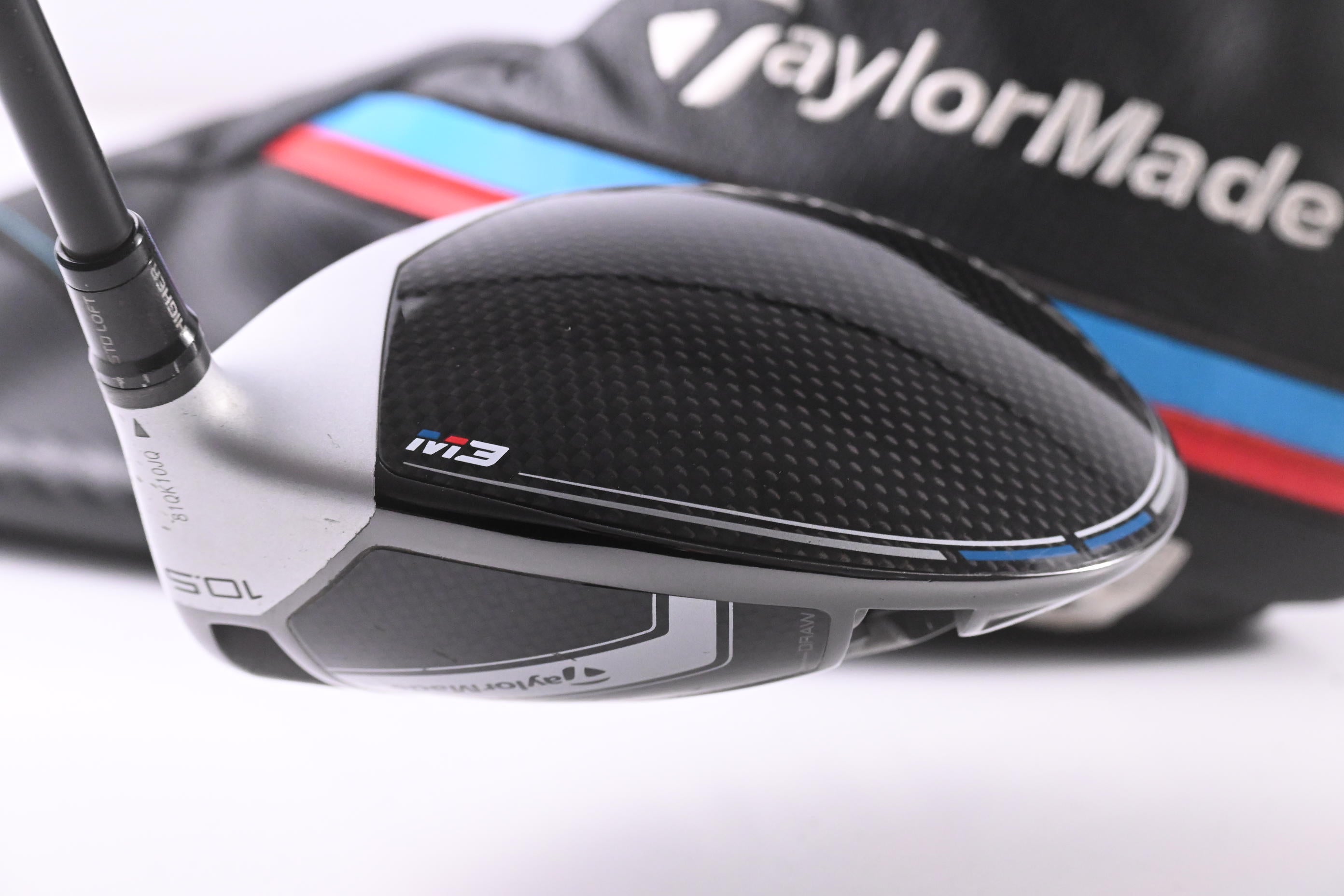 Taylormade M3 Driver / 10.5 Degree / Stiff Flex Project X HZRDUS Red 62 Shaft