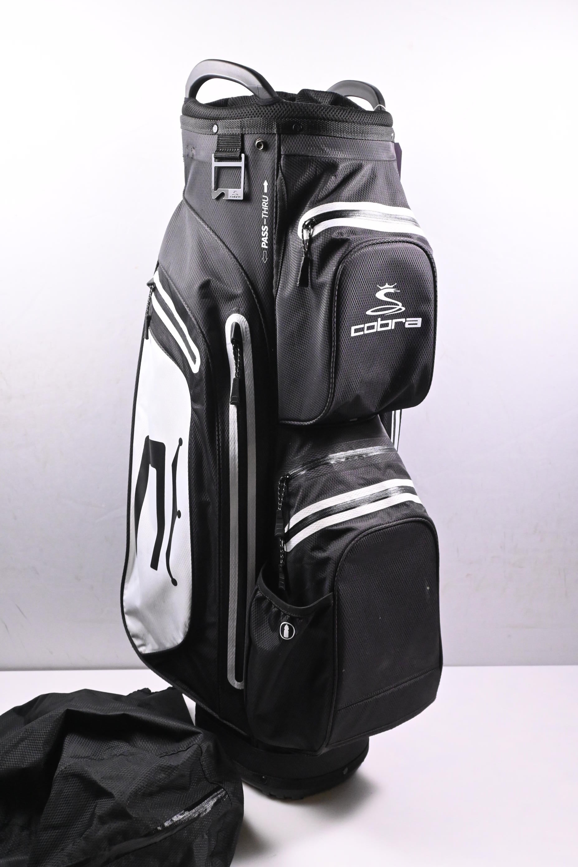 Cobra Cart Bag / 14-Way Divider / Black, White