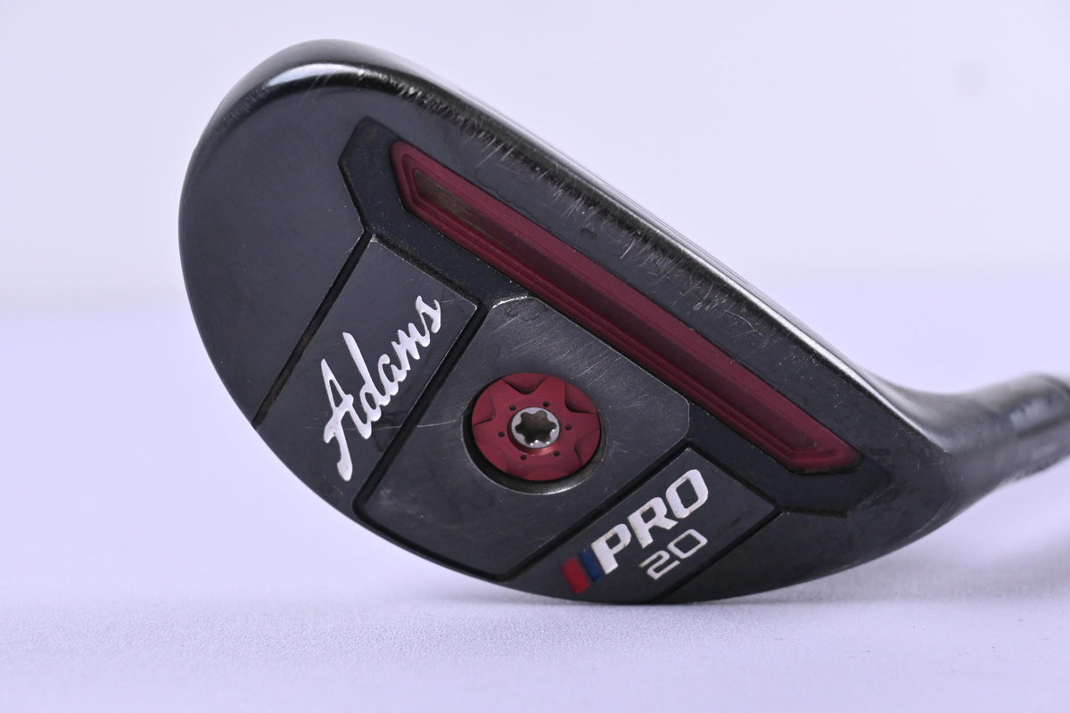 Adams Pro #4 Hybrid / 20 Degree / Regular Flex Aldila Tour Red 75 Shaft