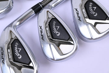 Callaway Apex DCB Irons / 5-PW / Regular Flex UST Recoil Shafts 46 Shaft