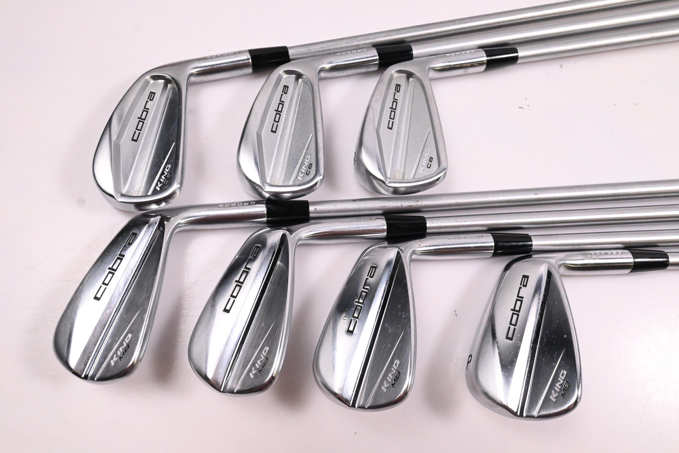 Cobra King CB/MB Combo Irons / 4-PW / X-Flex KBS Tour C-Taper 130 Shafts