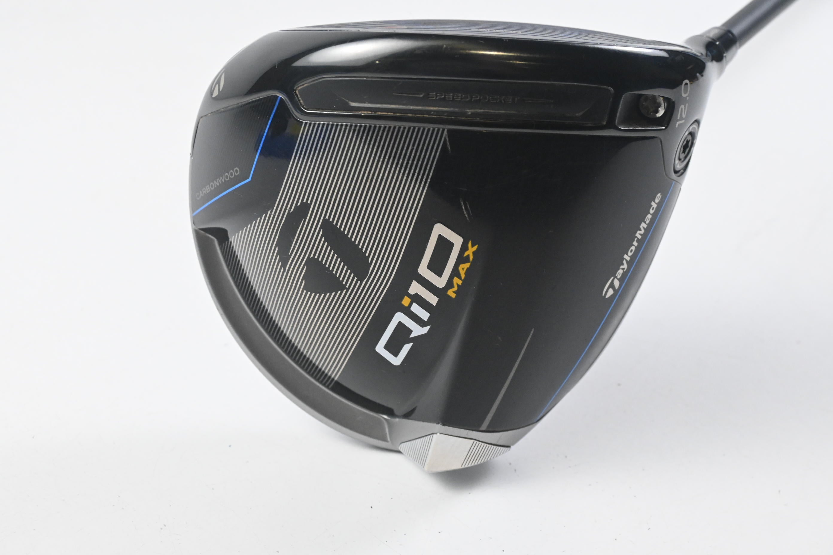 Taylormade Qi10 Max Driver / 12 Degree / Senior Flex Vanquish 4 Shaft