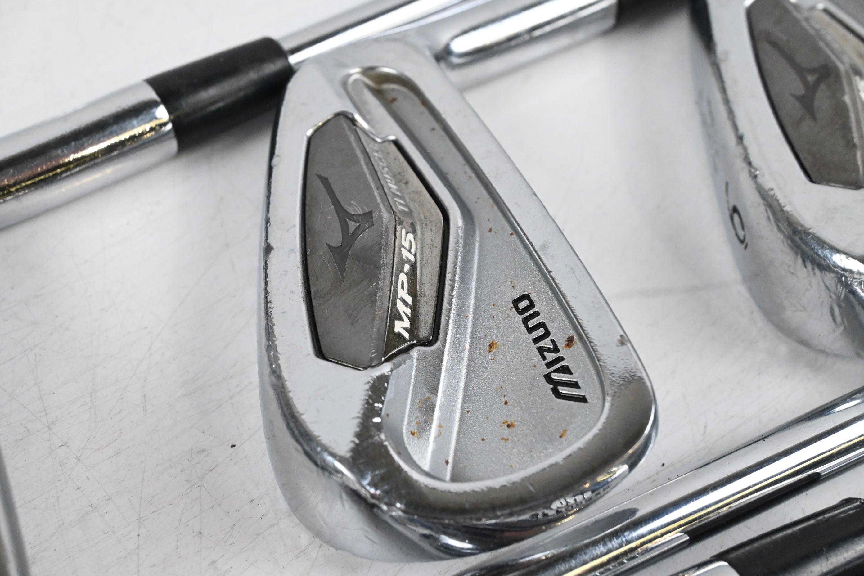 Mizuno MP-15 Irons / 4-PW / Stiff Flex Dynamic Gold S300 Shafts