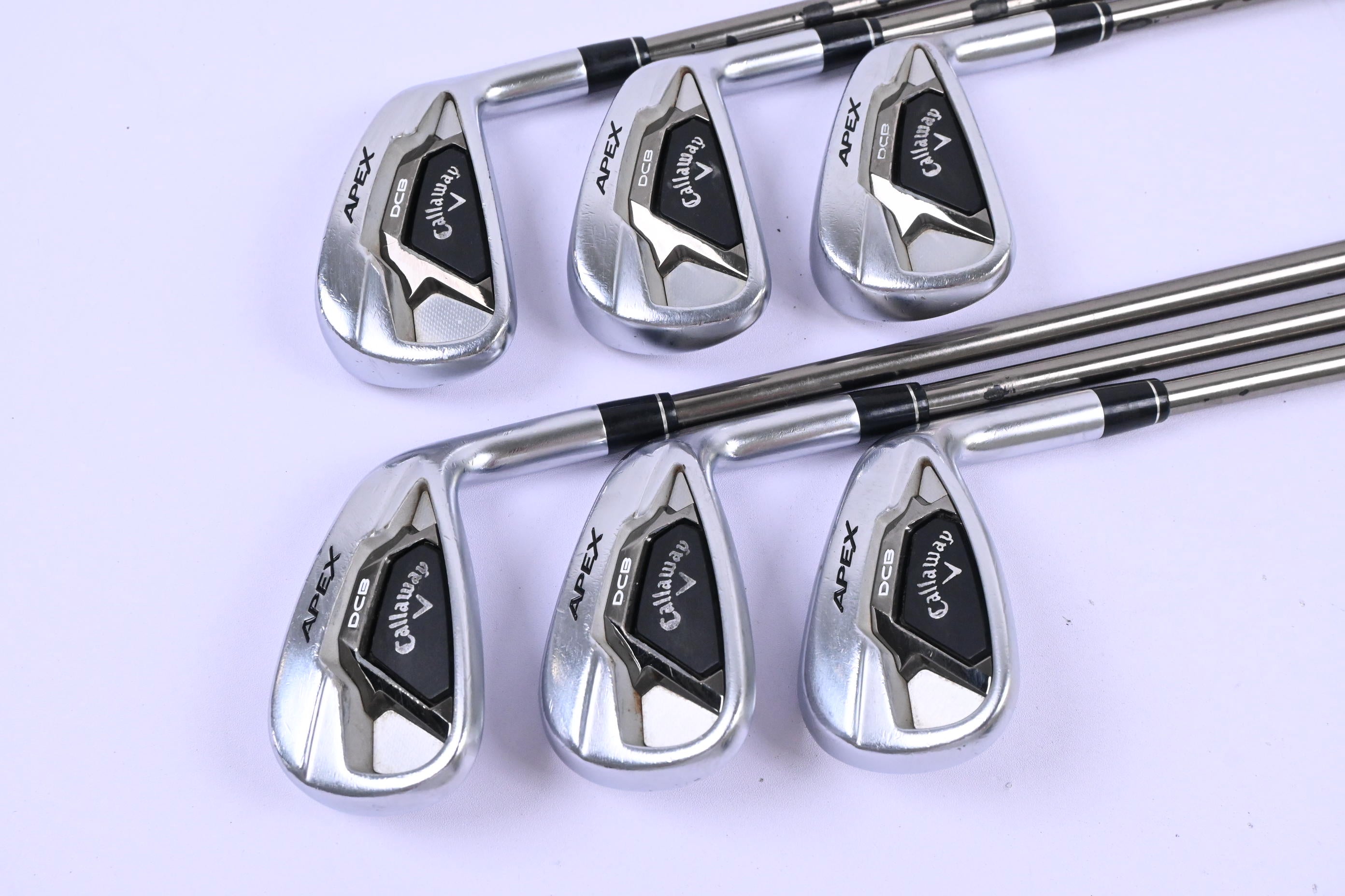 Callaway Apex DCB Irons / 5-PW / Regular Flex UST Recoil Shafts 46 Shaft
