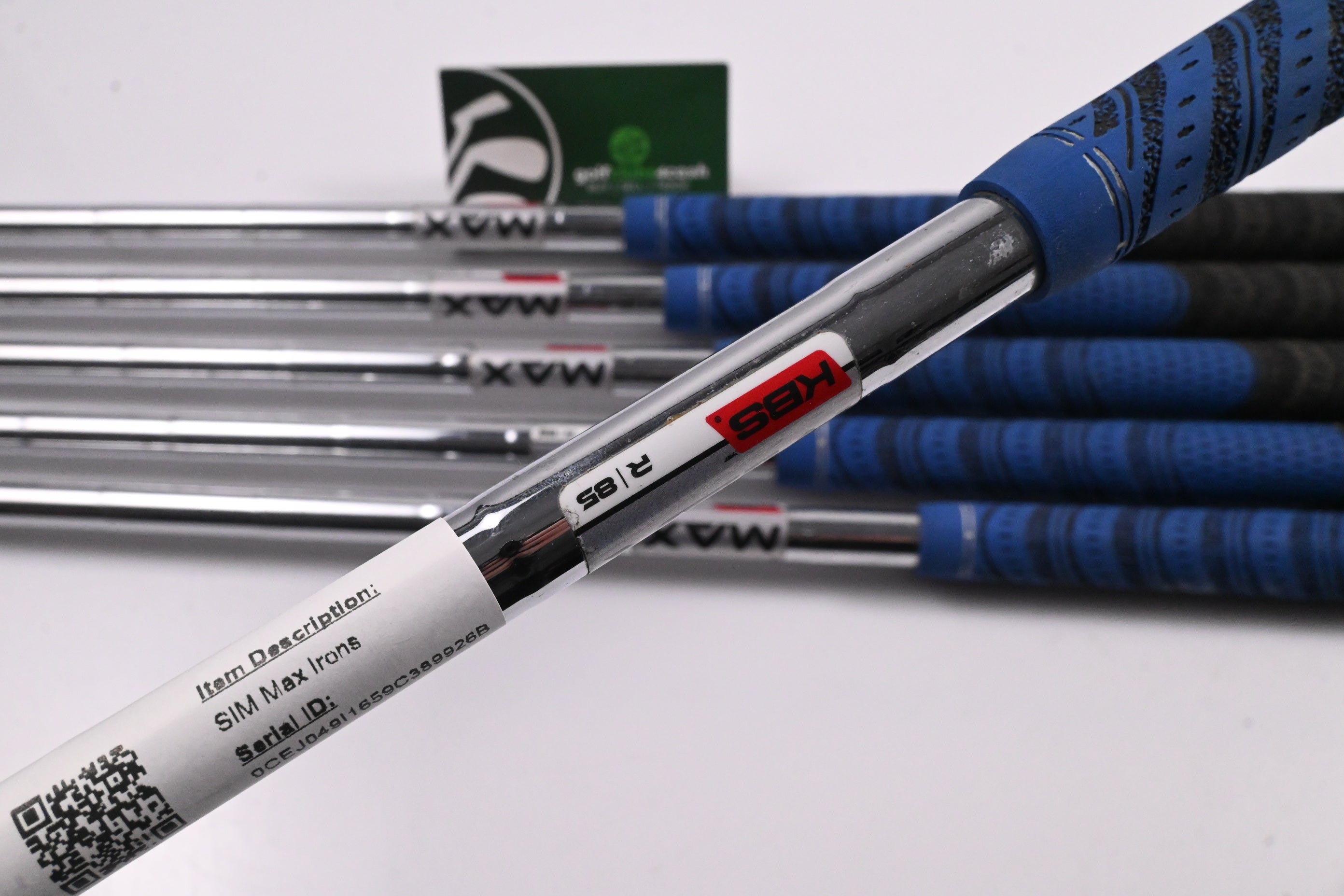 Taylormade SIM Max Irons / 5-PW / Regular Flex KBS MAX 85 Shafts
