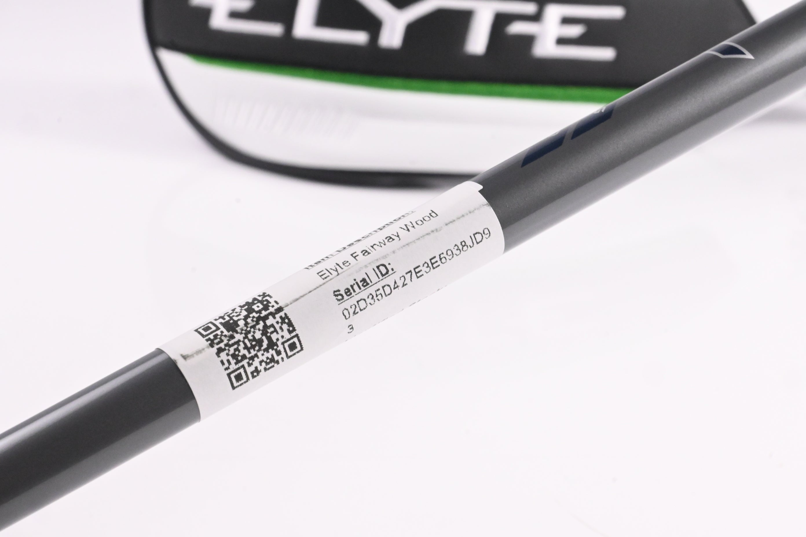 Callaway Elyte #3 Wood / 15 Degree / Stiff Flex Denali Charcoal 60 Shaft