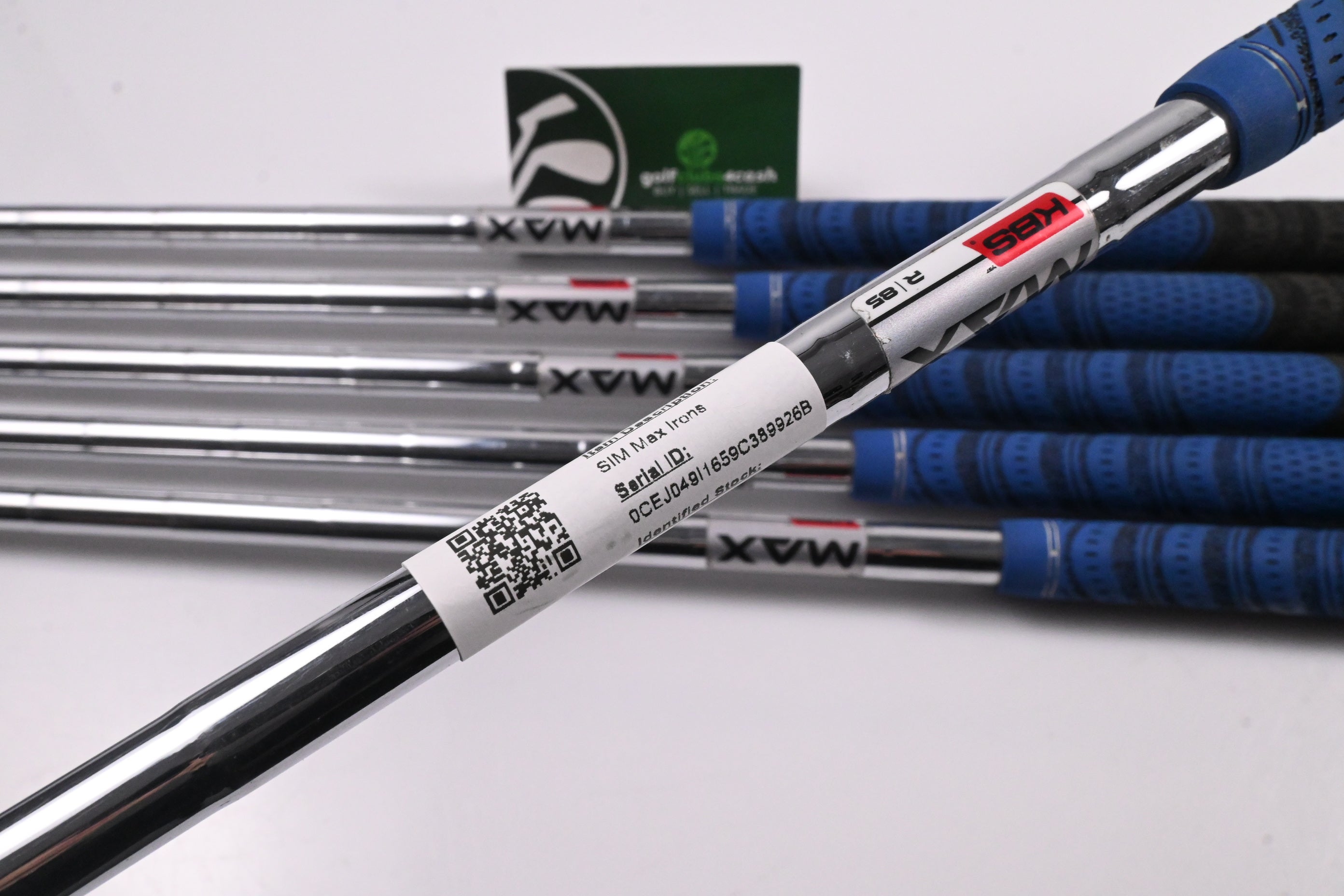 Taylormade SIM Max Irons / 5-PW / Regular Flex KBS MAX 85 Shafts