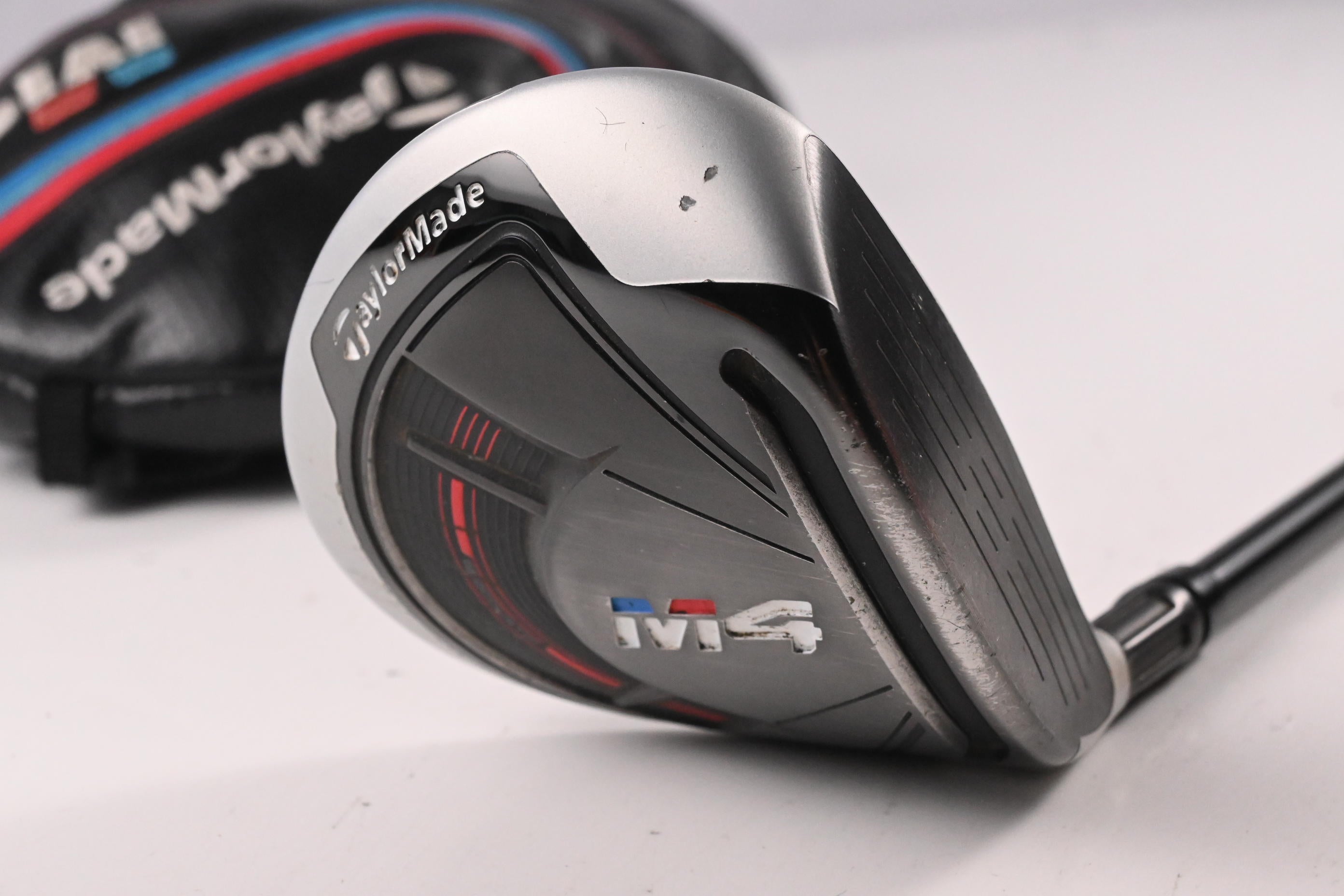 Taylormade M4 #3 Wood / 15 Degree / Stiff Flex Fujikura Atmos Red 6 Shaft