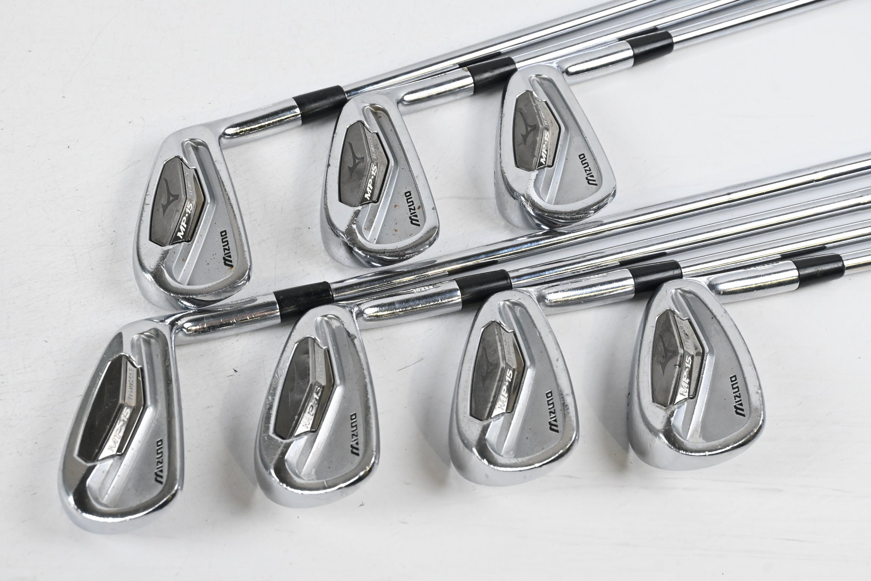 Mizuno MP-15 Irons / 4-PW / Stiff Flex Dynamic Gold S300 Shafts