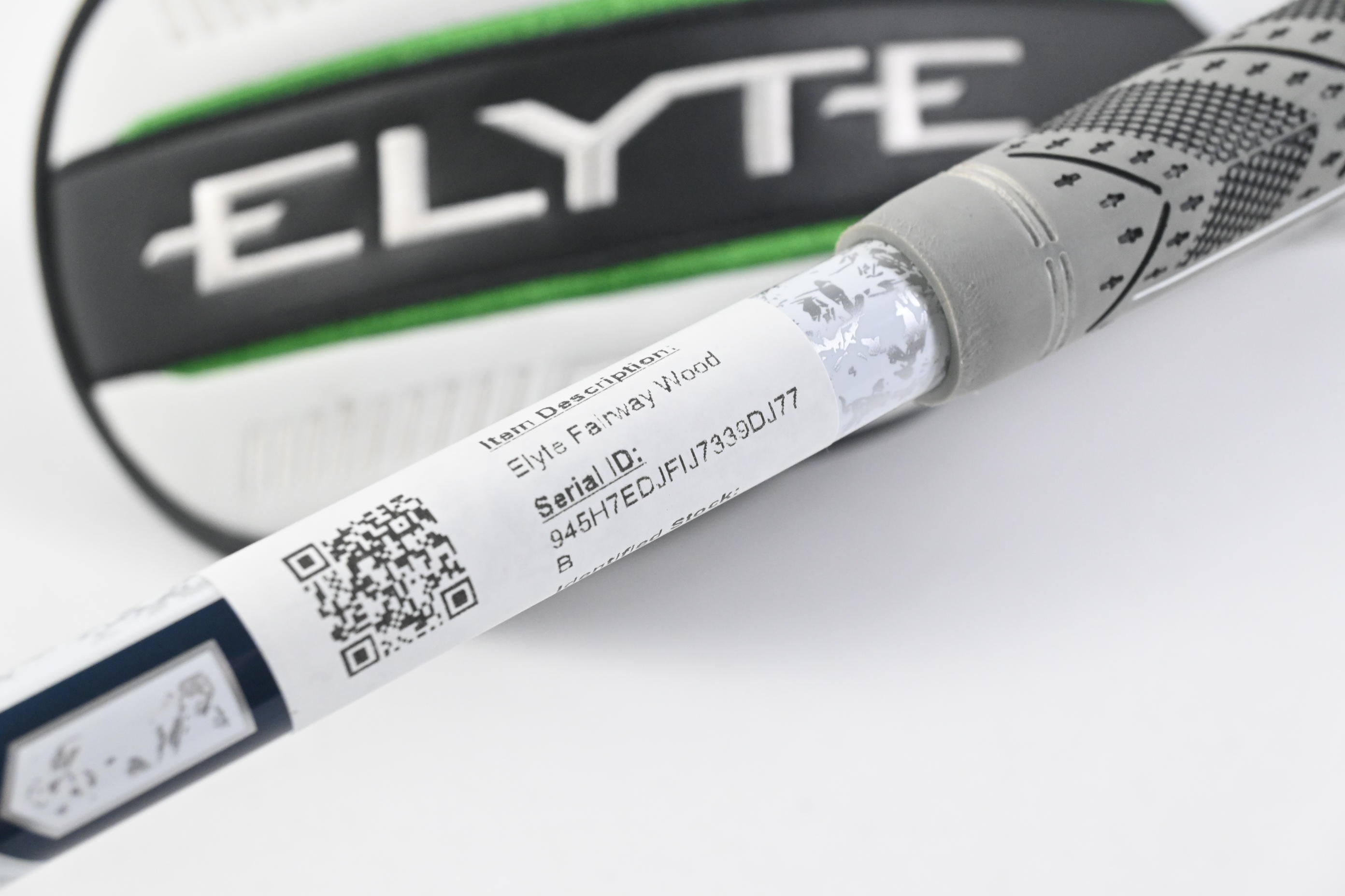 Callaway Elyte #3 Wood / 15 Degree / Stiff Flex Denali Charcoal 60 Shaft