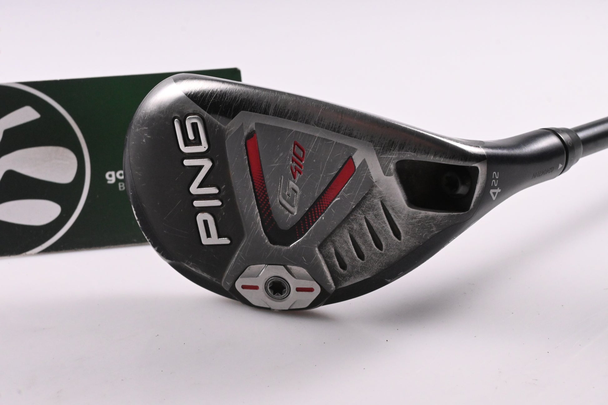 Ping G410 #4 Hybrid / 22 Degree / Regular Flex Ping Alta CB Red 70 Shaft