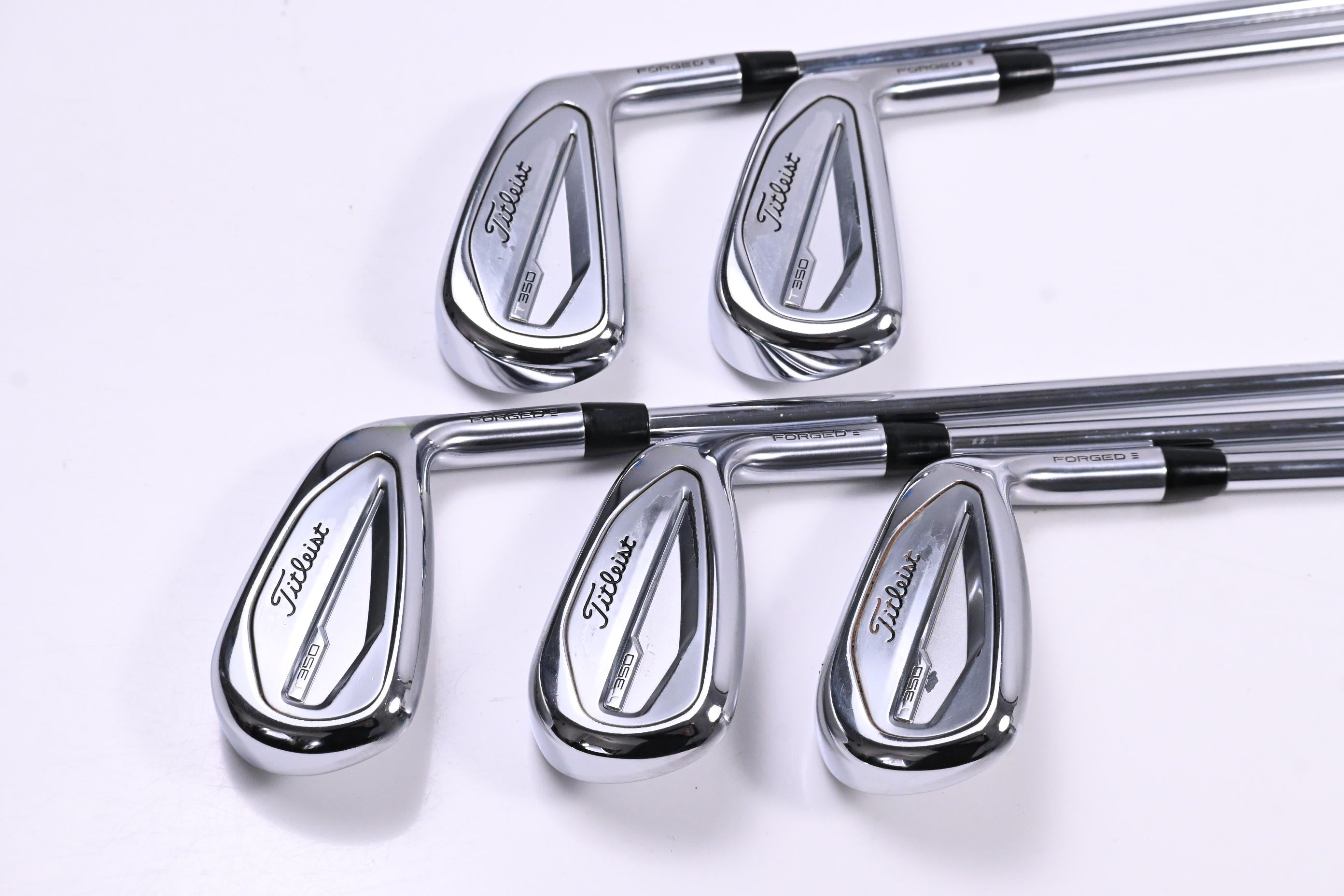 Titleist T350 Irons / 6-PW / Regular Flex N.S.Pro 880 AMC Shafts
