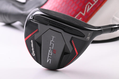 Taylormade Stealth 2 #3 Wood / 15 Degree / Regular Flex Ventus TR Red 5 Shaft