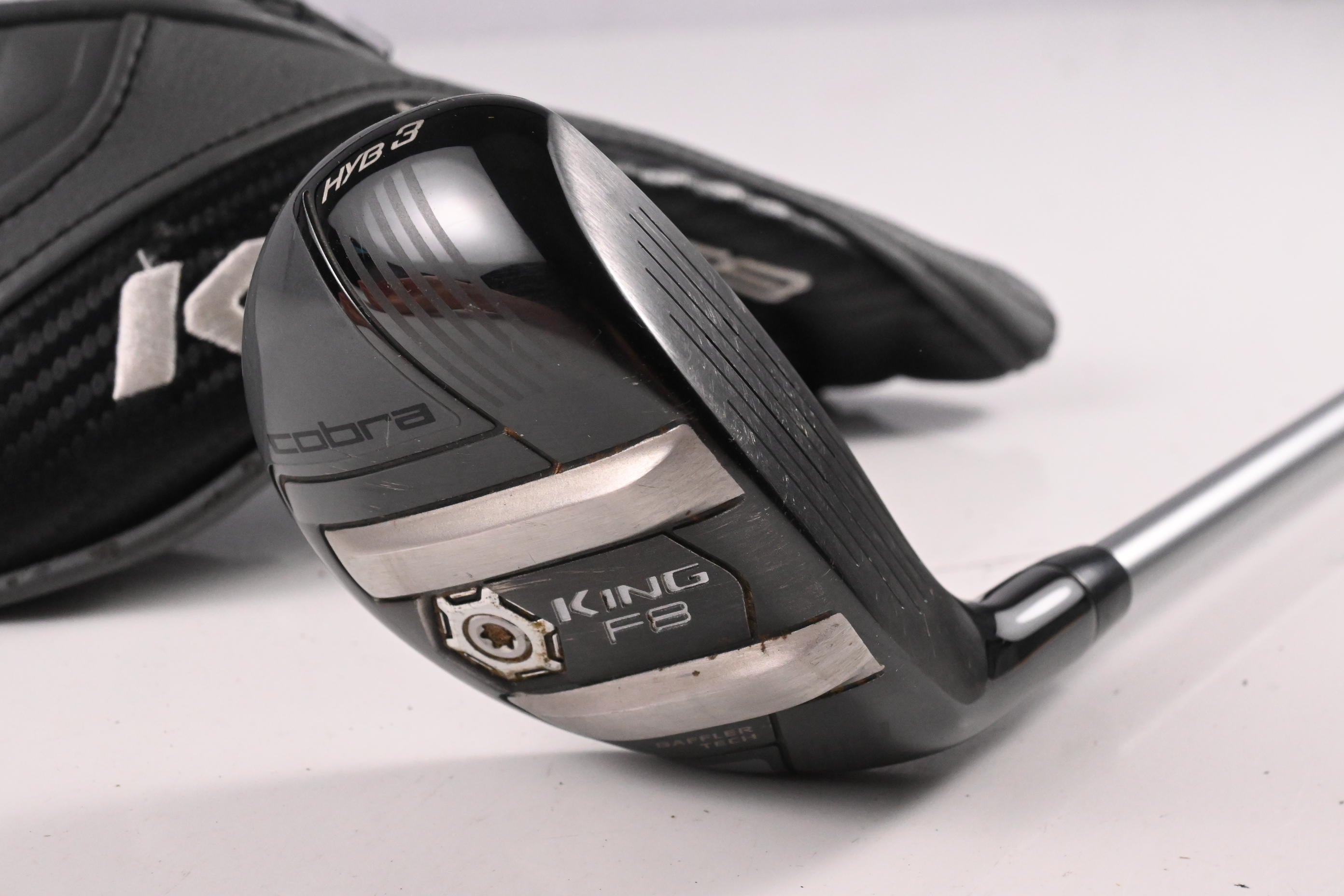 Cobra King F8 #3 Hybrid / 19 Degree / Stiff Flex Aldila Rogue Pro 75 Shaft