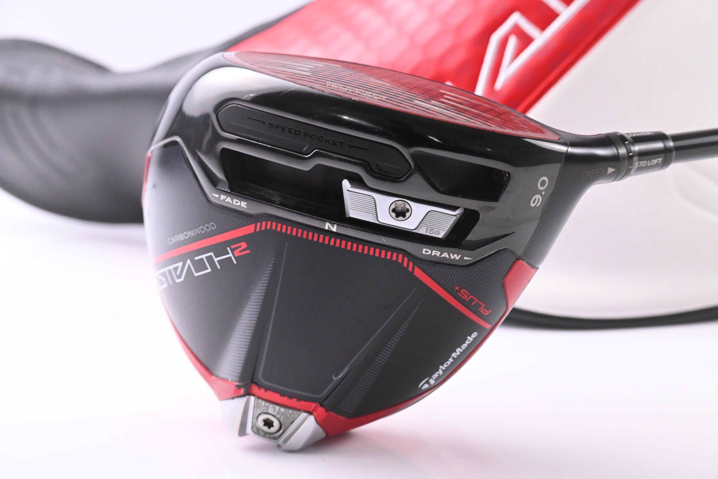 Taylormade Stealth 2 Plus Driver / 9 Degree / Stiff Flex HZRDUS GEN4 Black 60