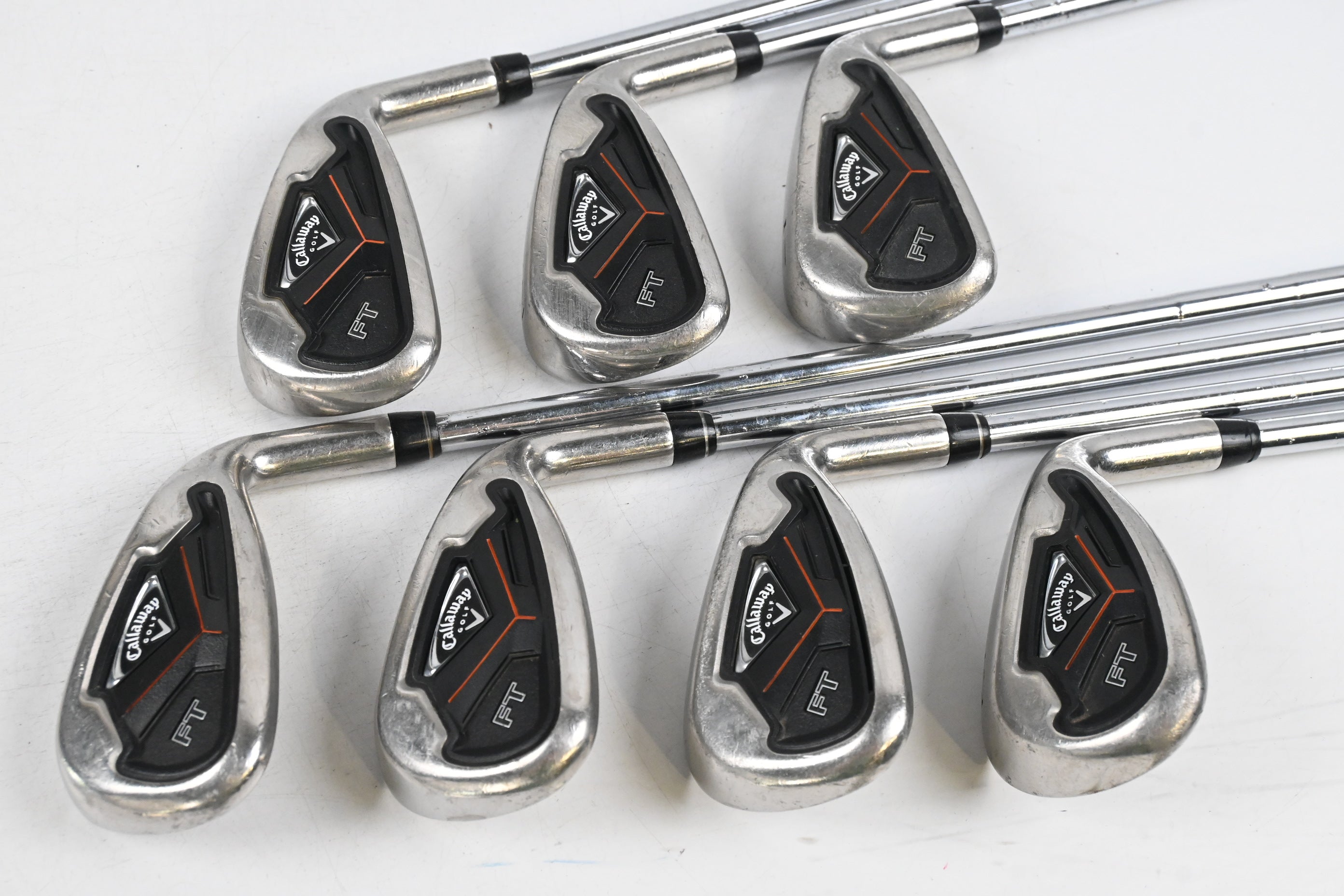 Callaway FT Irons / 5-PW+SW / Uniflex Callaway Big Bertha Shafts