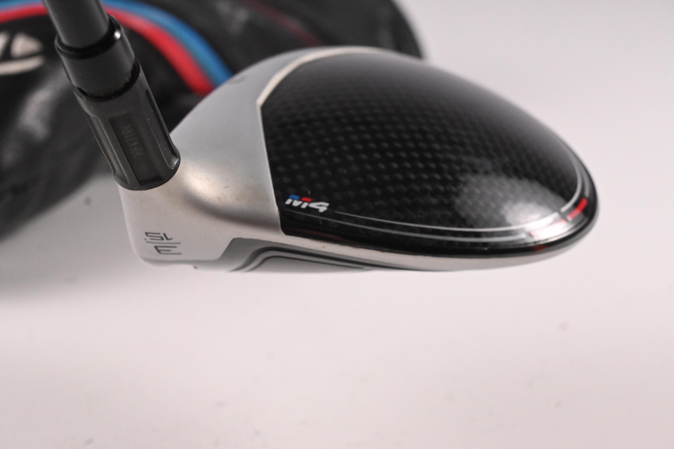 Taylormade M4 #3 Wood / 15 Degree / Stiff Flex Fujikura Atmos Red 6 Shaft