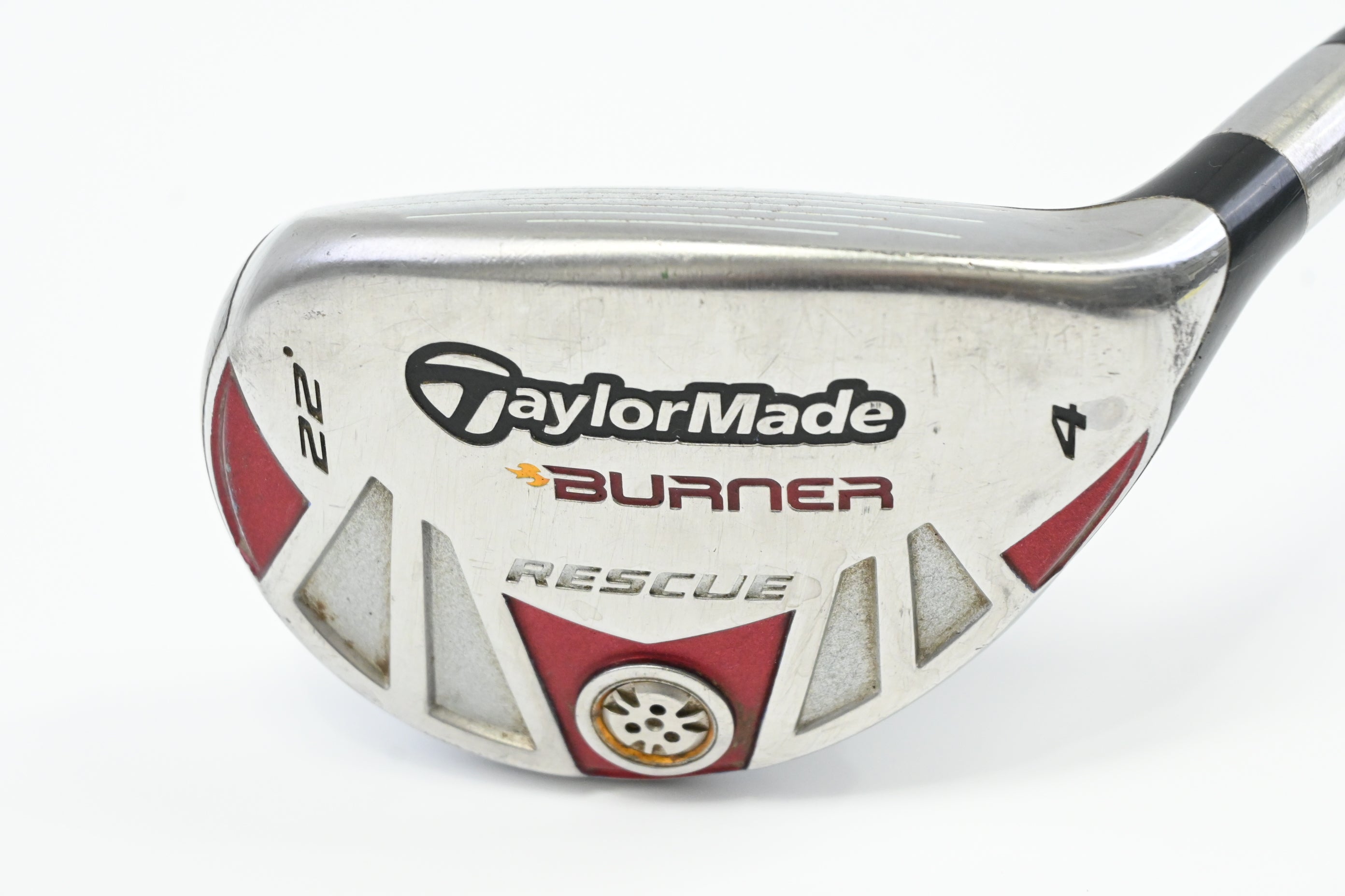 Taylormade Burner 2007 #4 Hybrid / 22 Degree / Stiff Flex Taylormade Reax 65