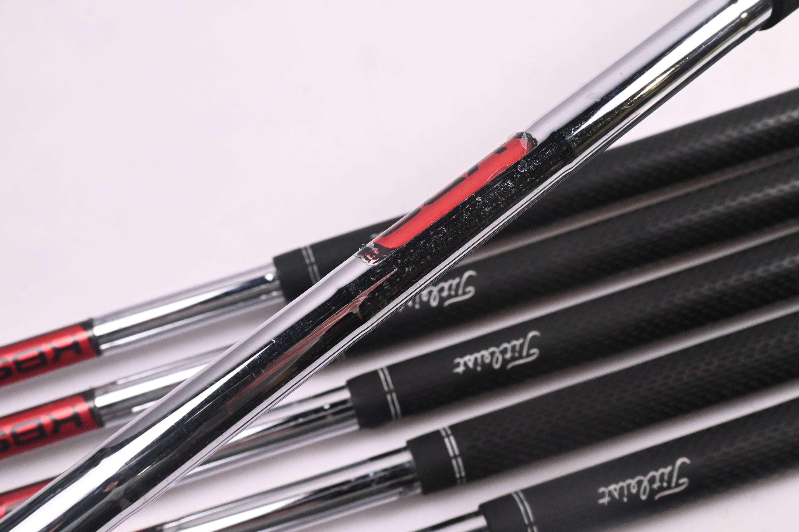 Titleist 714 AP2 Irons / 4-PW / Stiff Flex KBS Tour Shafts