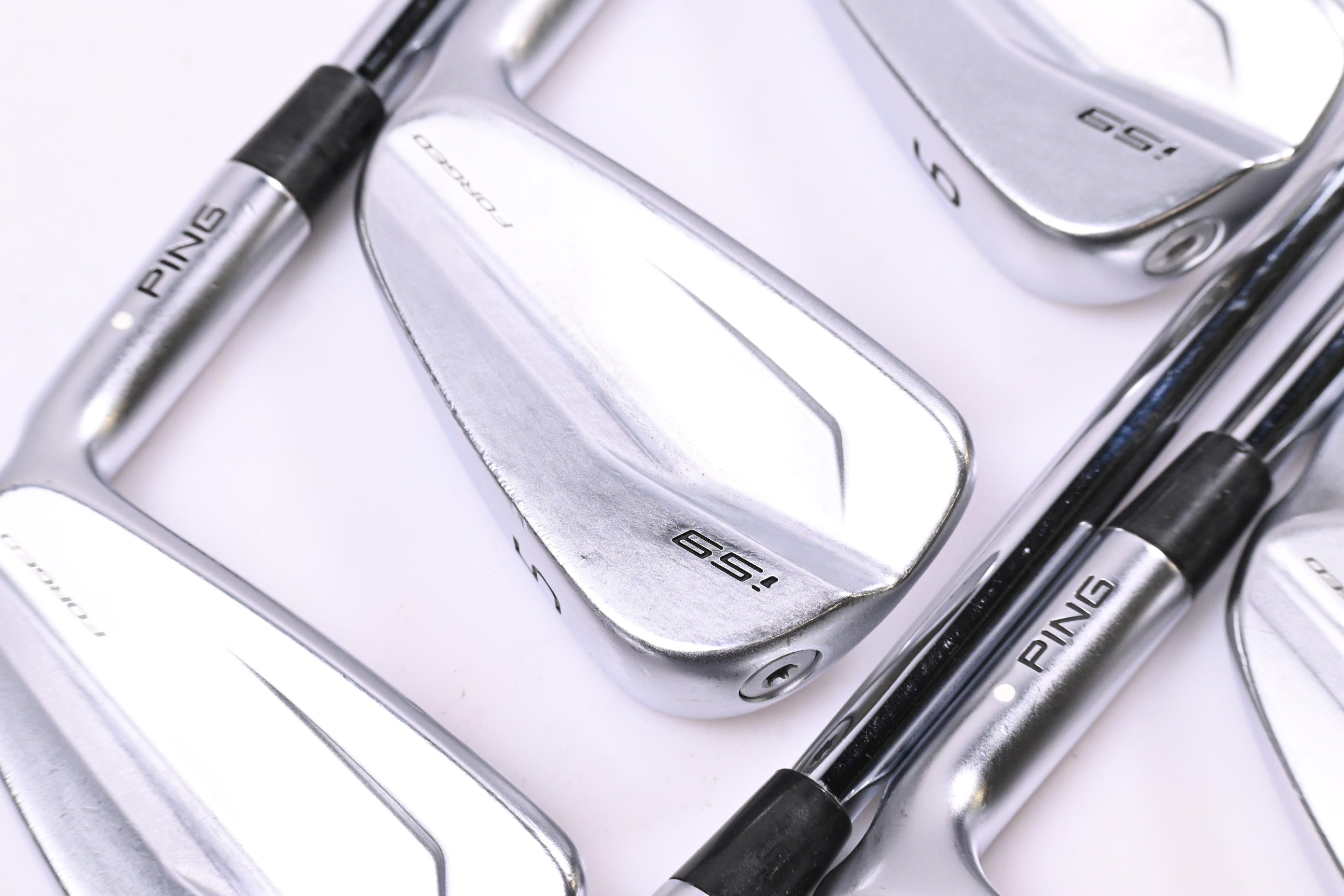 Ping i59 Irons / 4-PW / White Dot / Stiff Flex N.S.Pro Modus³ Tour 105 Shafts