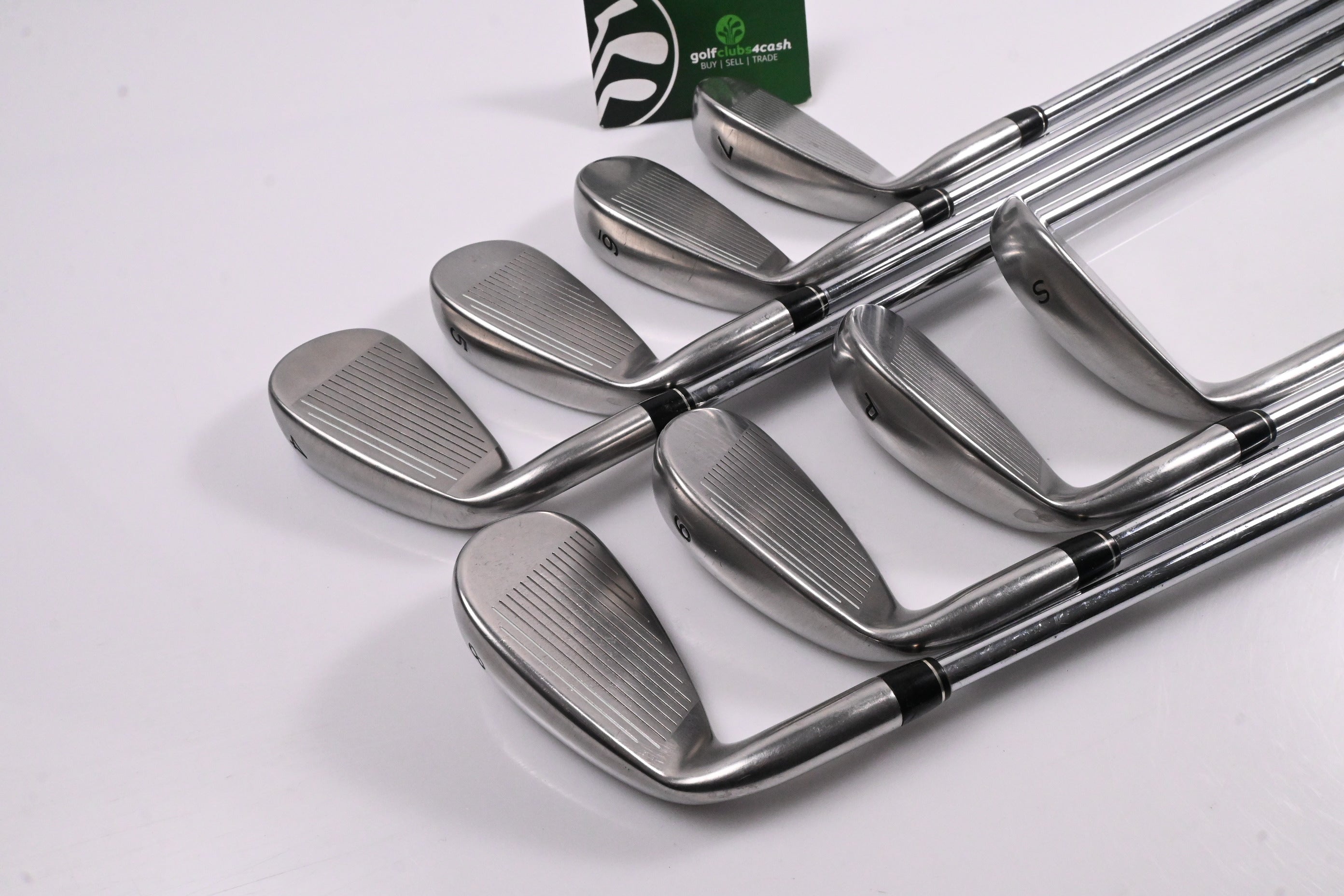 Taylormade R7 Draw Irons / 4-PW + SW / Regular Flex T-Step 90 Shafts